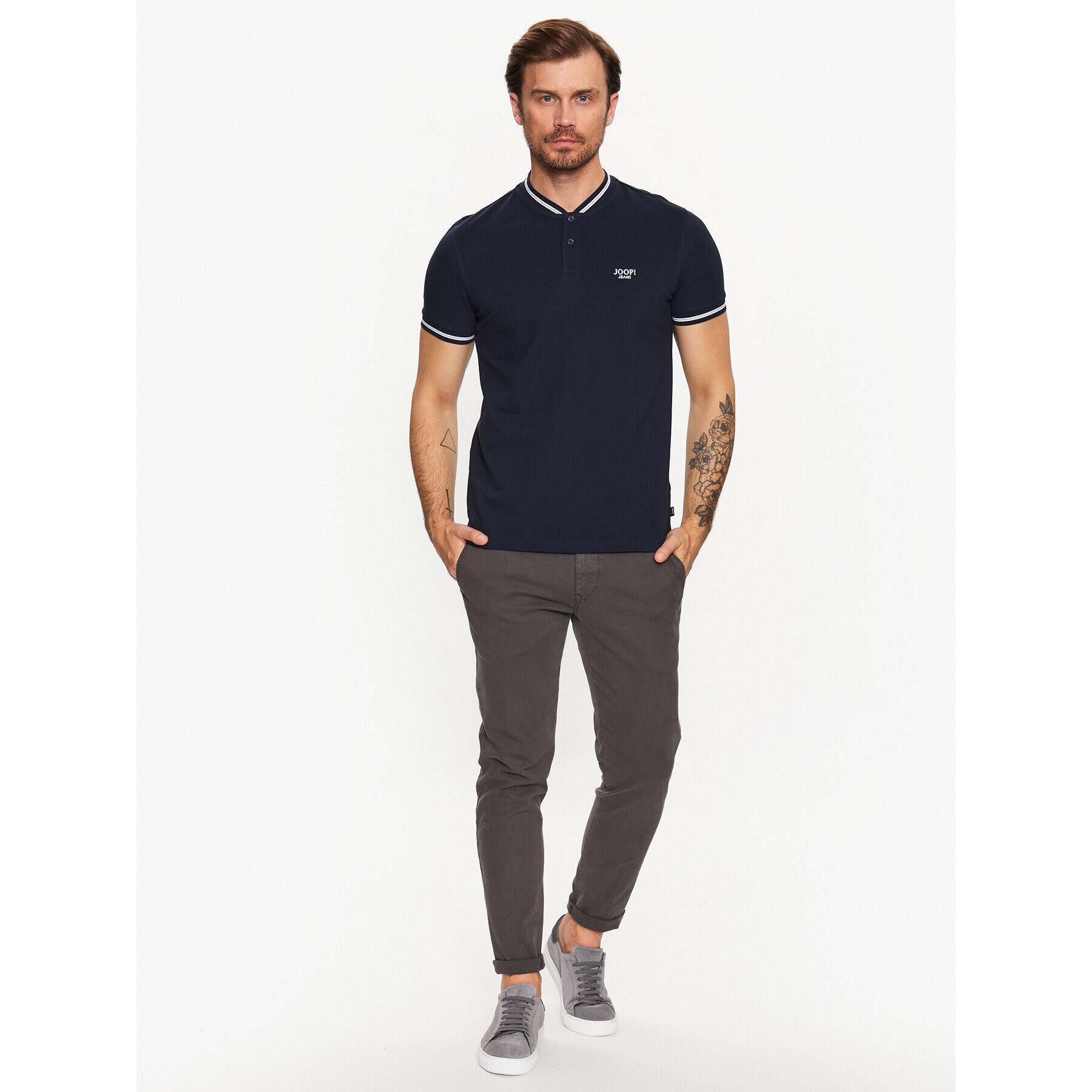 JOOP! Jeans Tricou polo 30036033 Albastru Modern Fit - Pled.ro