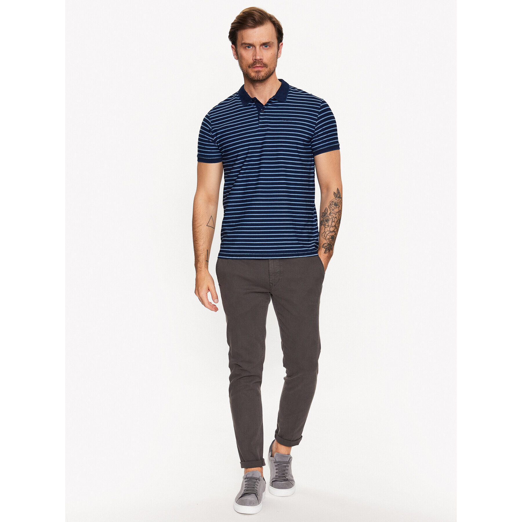 JOOP! Jeans Tricou polo 30036056 Albastru Modern Fit - Pled.ro