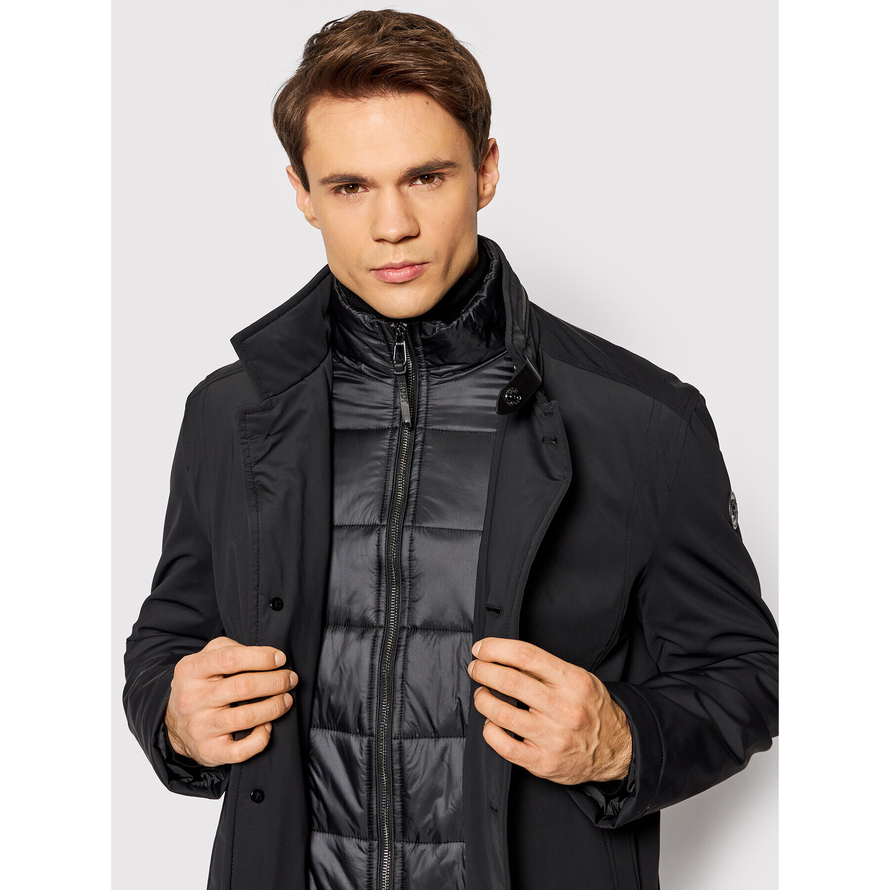 JOOP! Palton Jo-134Marcoso 30029475 Negru Regular Fit - Pled.ro