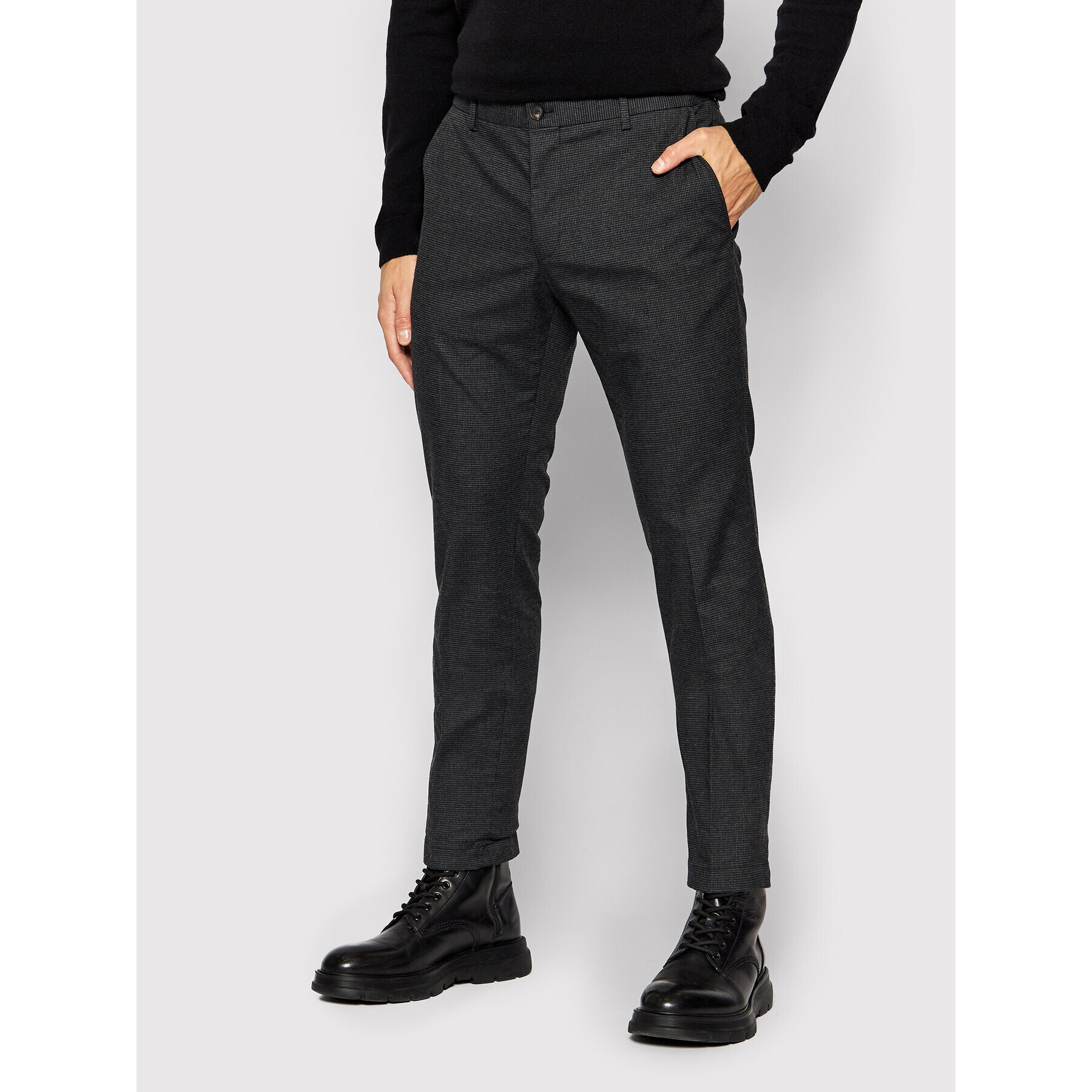 JOOP! Pantaloni chino 17 Jt-18Hank-T 30028705 Gri Slim Fit - Pled.ro