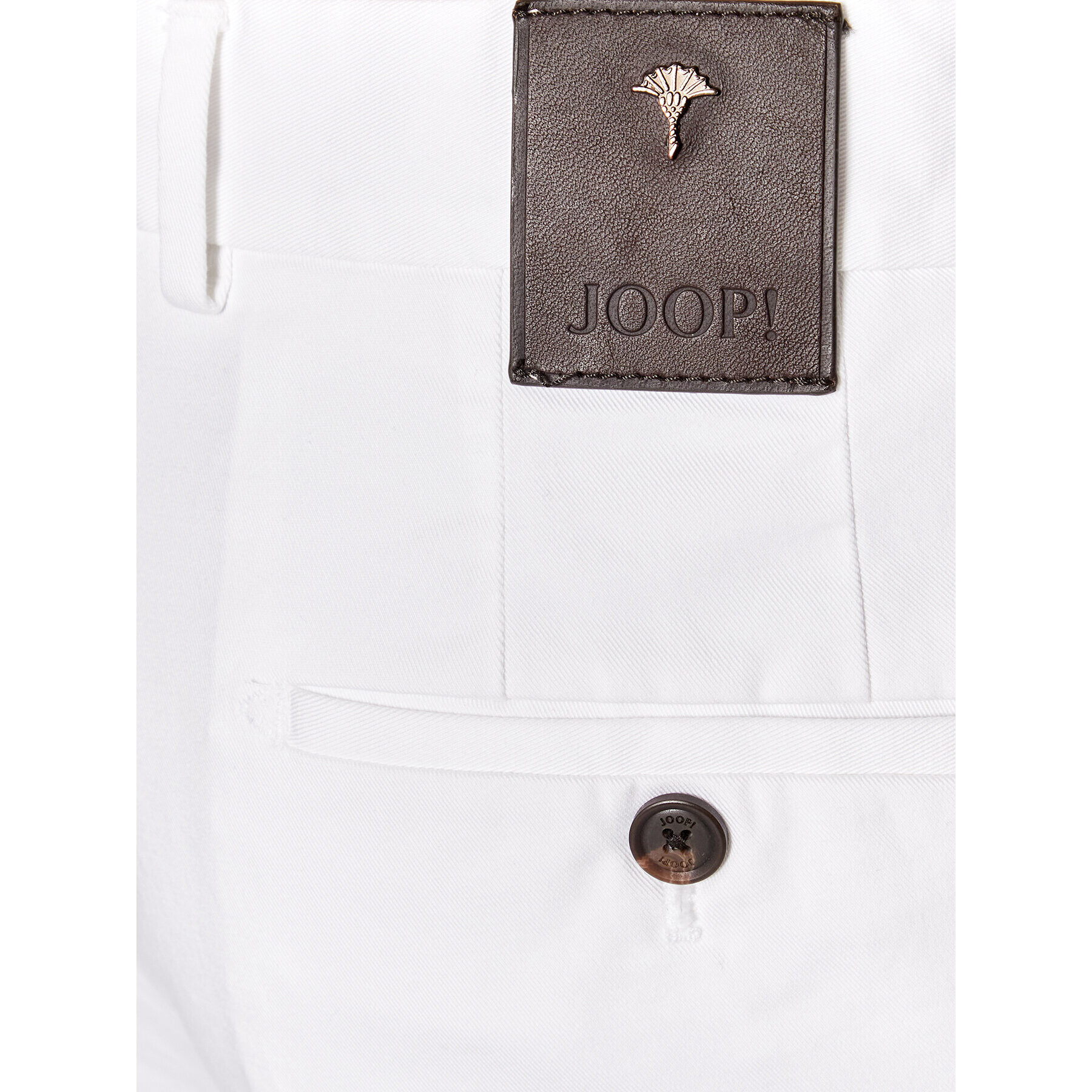 JOOP! Pantaloni chino 17 JT-18HANK12-W 30031773 Alb Slim Fit - Pled.ro