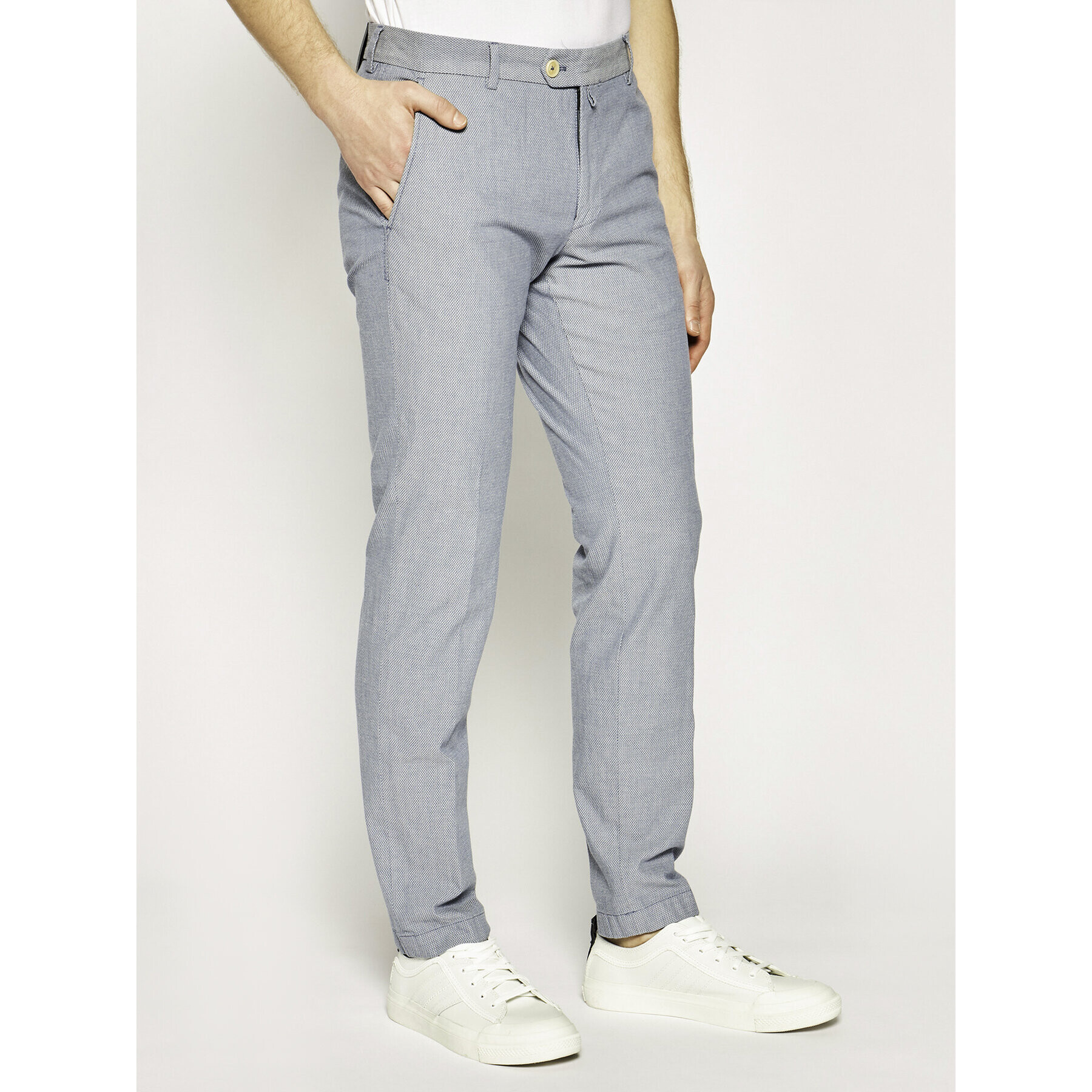 JOOP! Pantaloni chino 17 Jt-18Hank-W 30020071 Albastru Slim Fit - Pled.ro