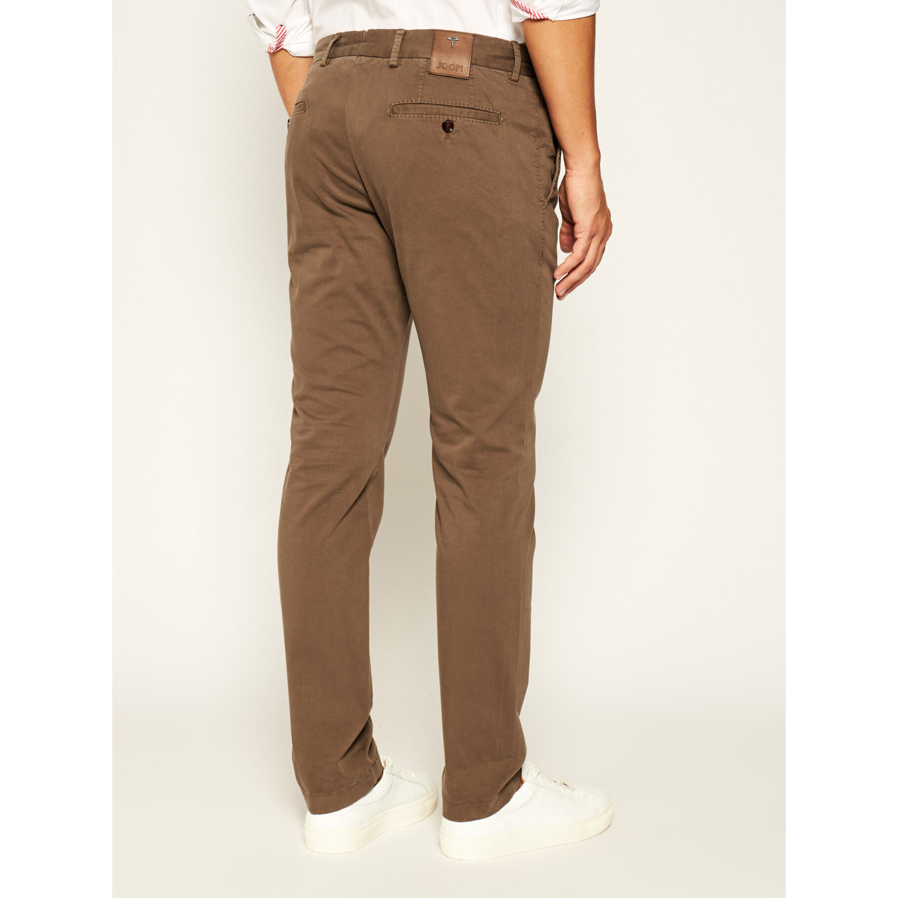 JOOP! Pantaloni din material 30017330 Maro Slim Fit - Pled.ro