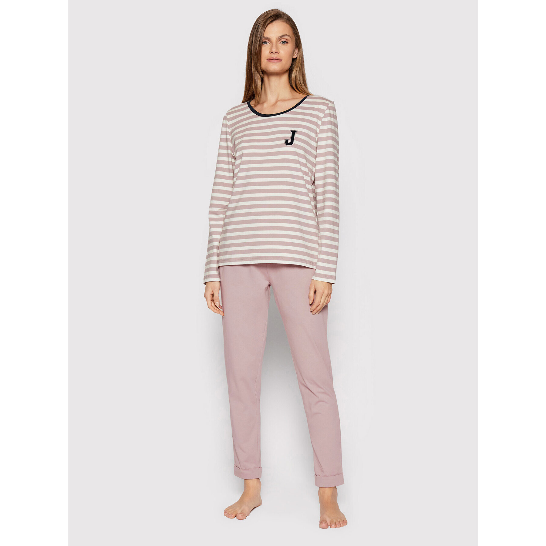 JOOP! Pantaloni pijama 644052 Roz Regular Fit - Pled.ro