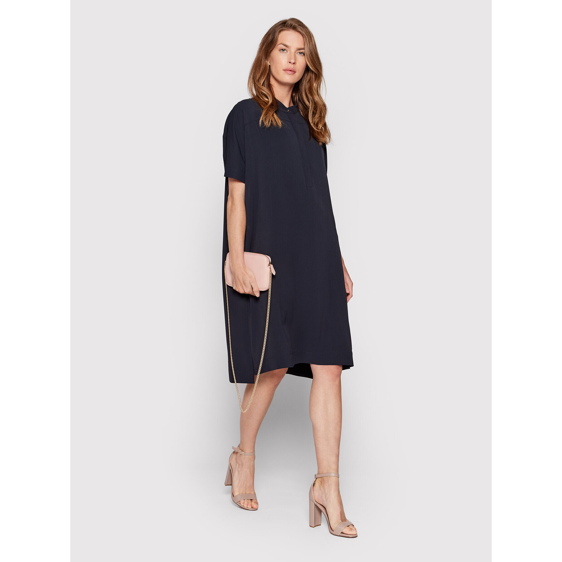 JOOP! Rochie de zi 58 JW222D114 30031781 Bleumarin Oversize - Pled.ro