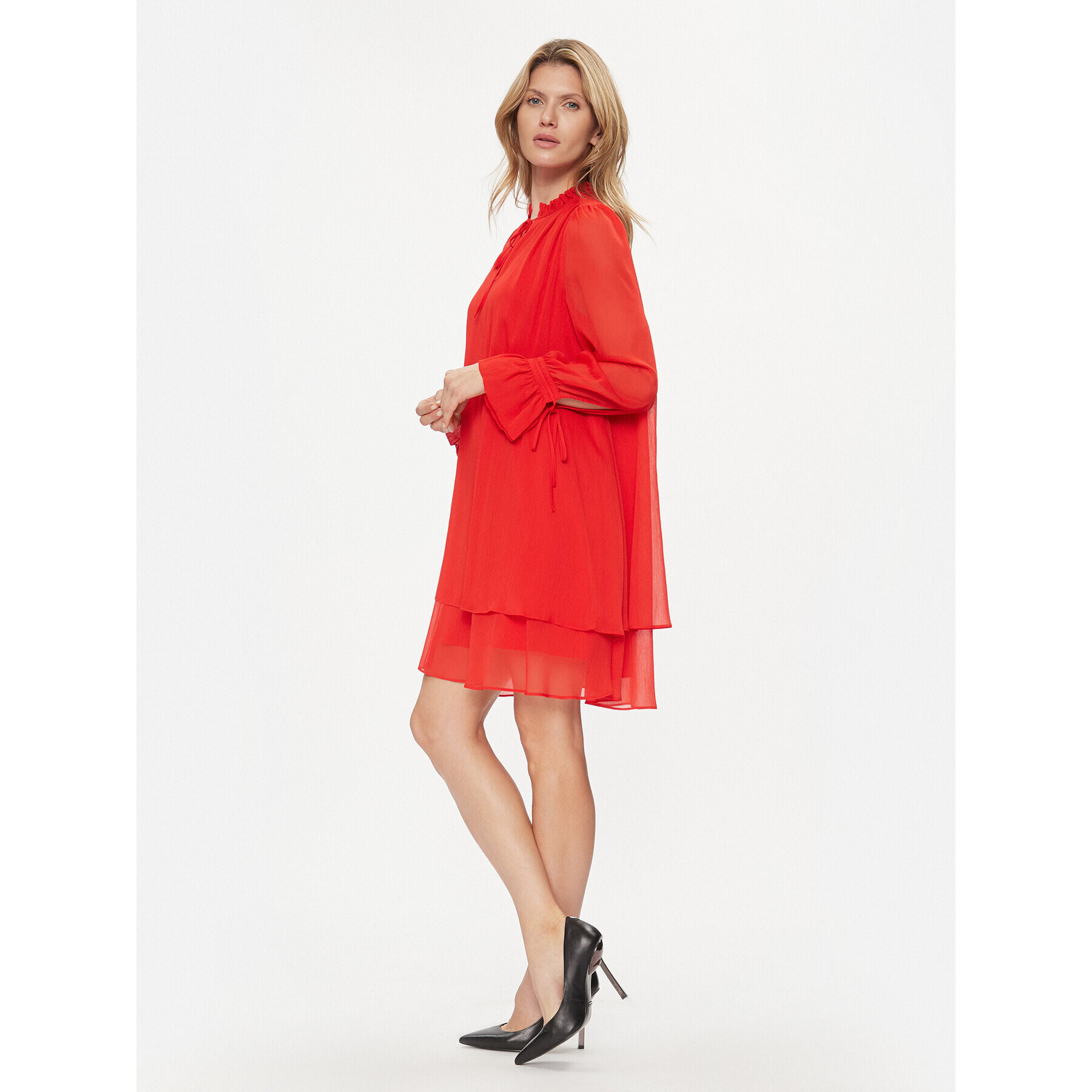 JOOP! Rochie de zi 58 JW231D151 30035288 Roșu Regular Fit - Pled.ro