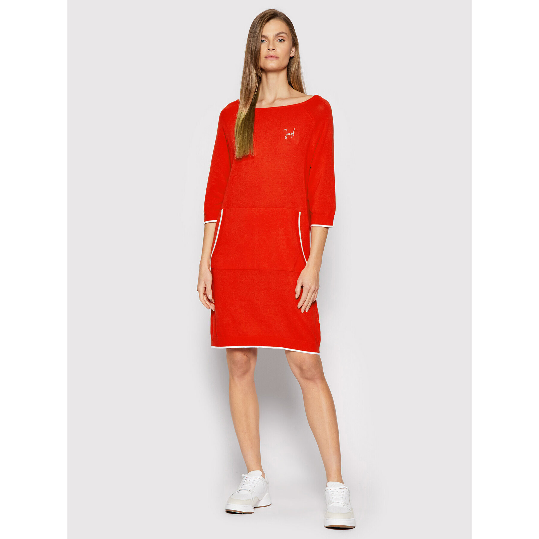 JOOP! Rochie de zi 642063 Roșu Regular Fit - Pled.ro