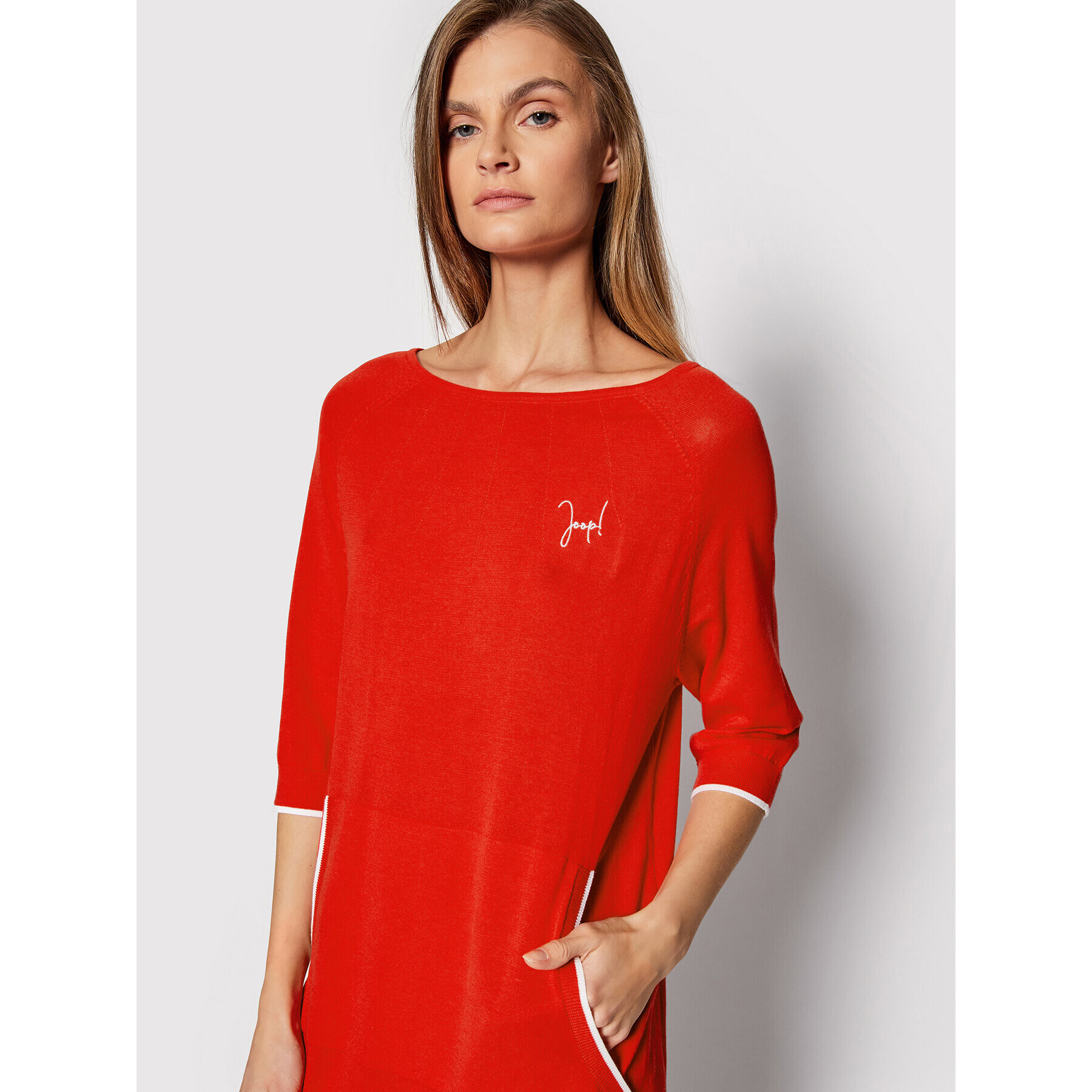 JOOP! Rochie de zi 642063 Roșu Regular Fit - Pled.ro