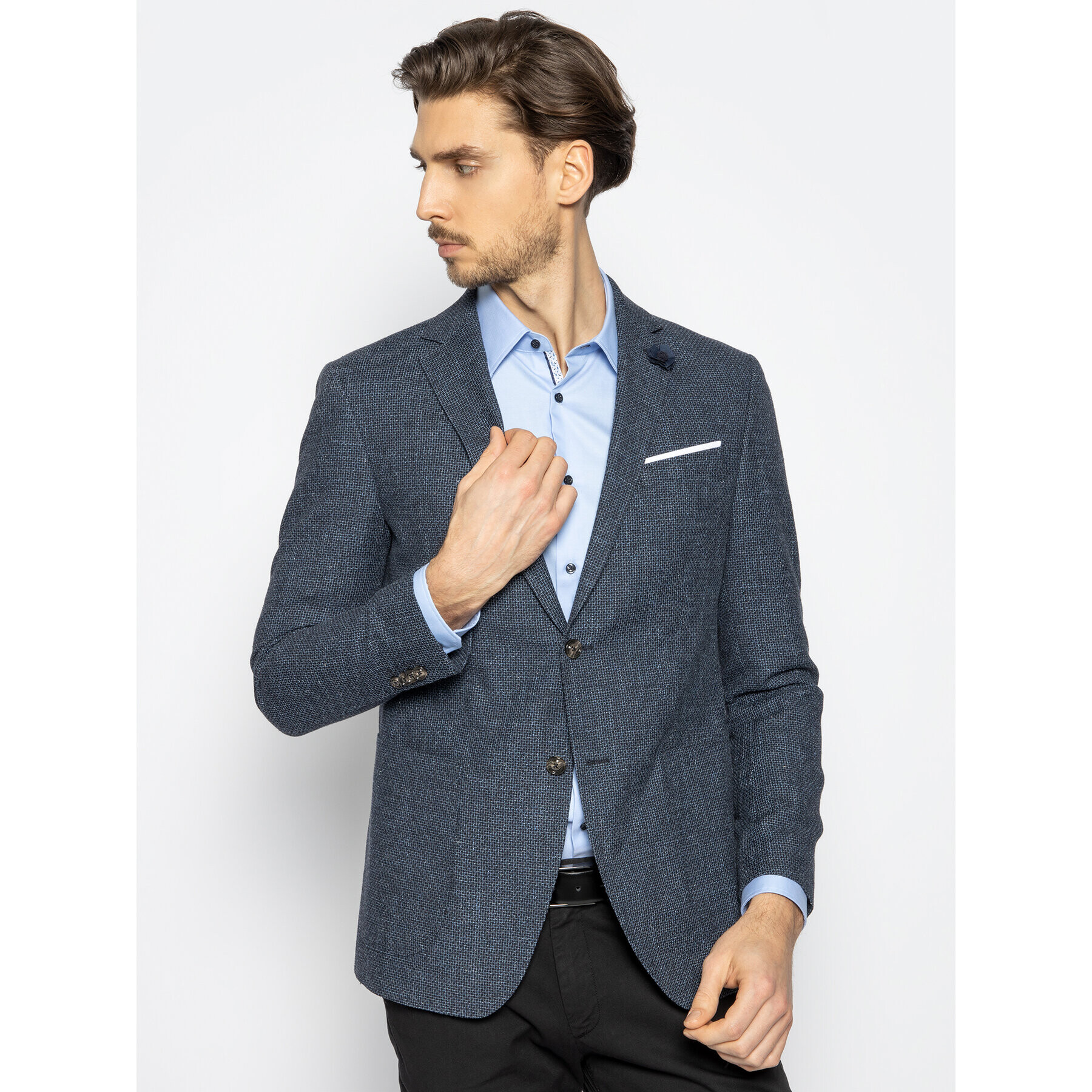 JOOP! Sacou 17 Jb-11Four 30019166 Bleumarin Modern Fit - Pled.ro