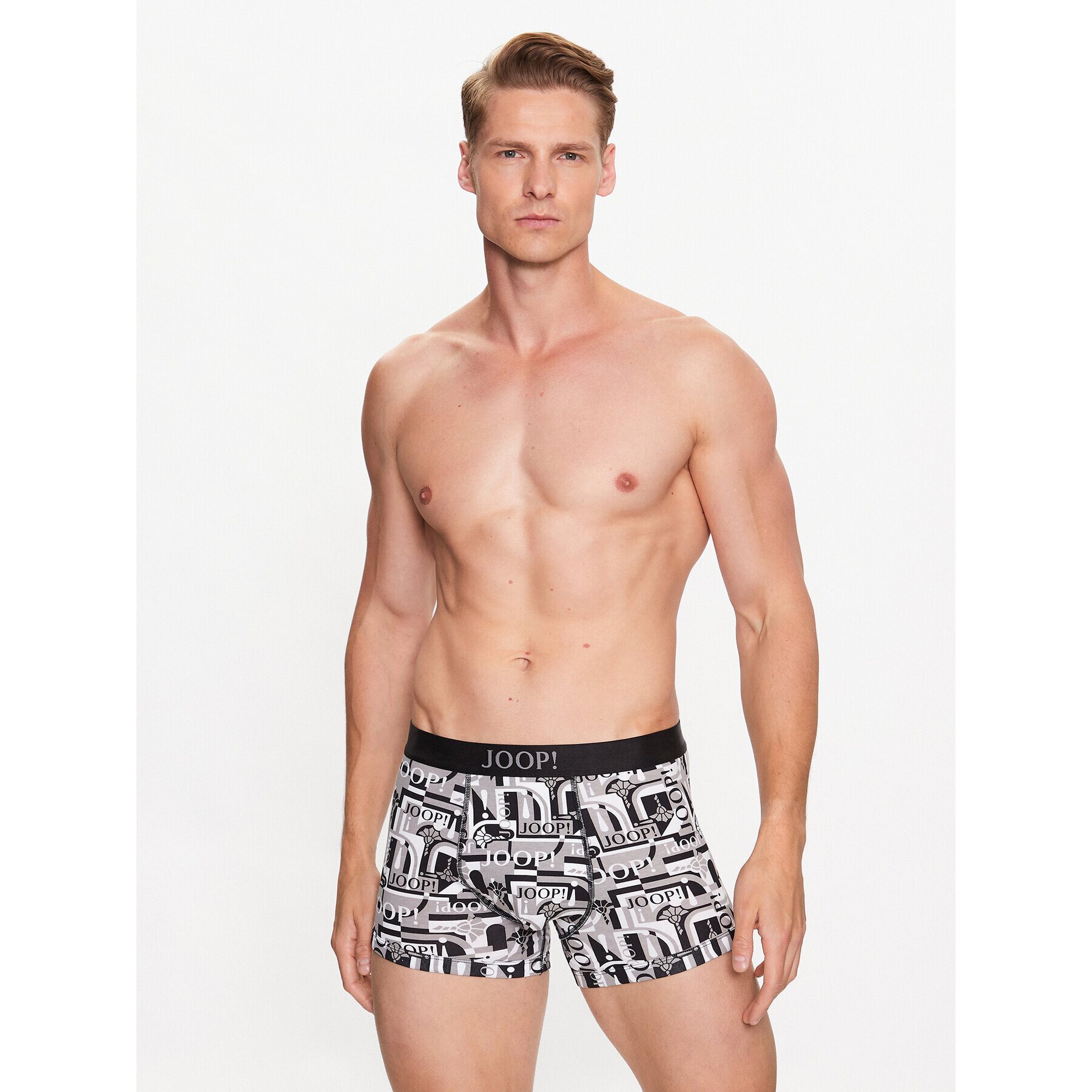 JOOP! Set 3 perechi de boxeri 30036183 Colorat Shaped Fit - Pled.ro