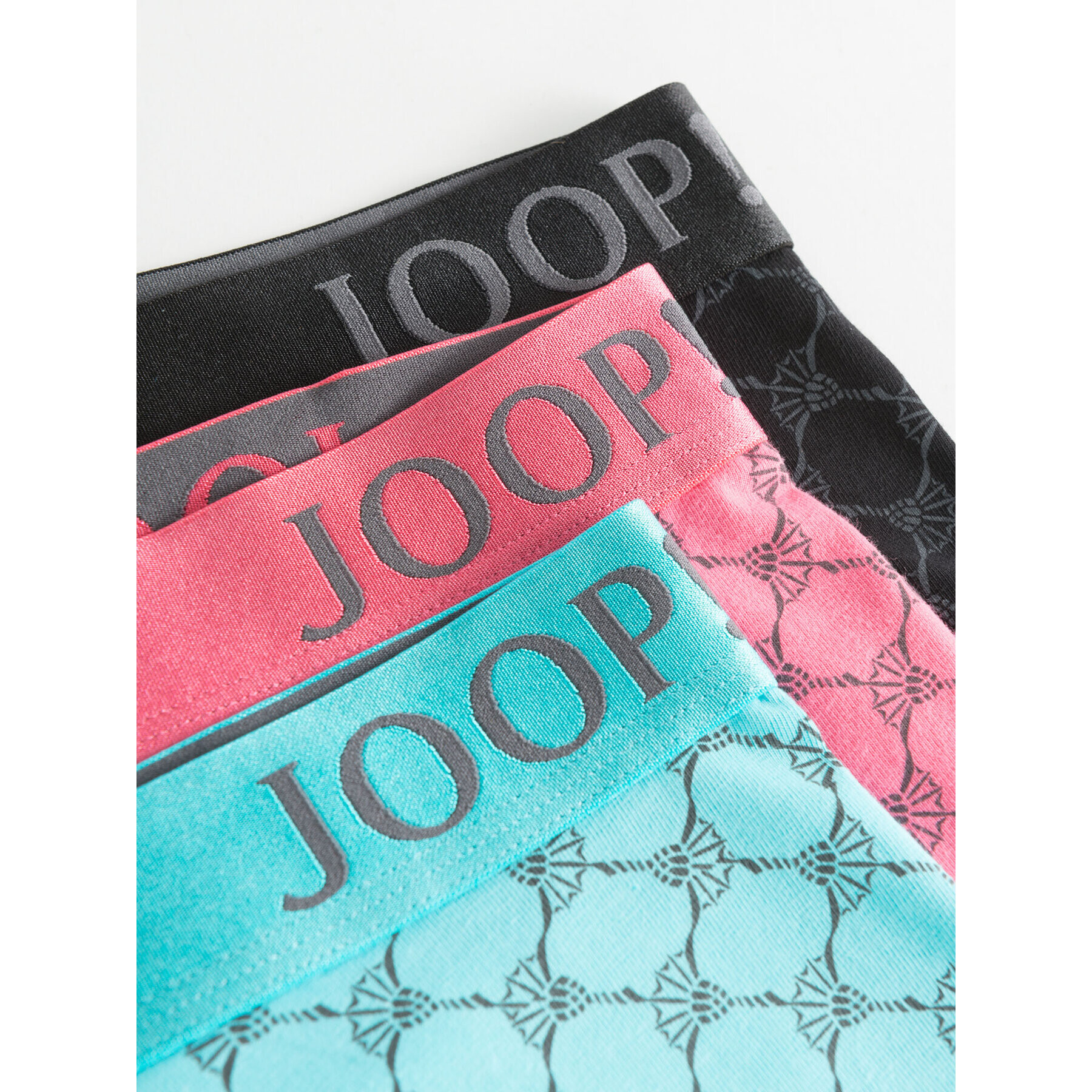 JOOP! Set 3 perechi de boxeri 30036189 Colorat Shaped Fit - Pled.ro