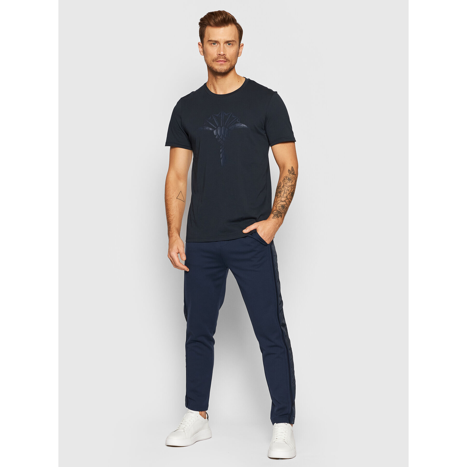 JOOP! Tricou 17 JJ-01Alerio-2 30028304 Bleumarin Regular Fit - Pled.ro