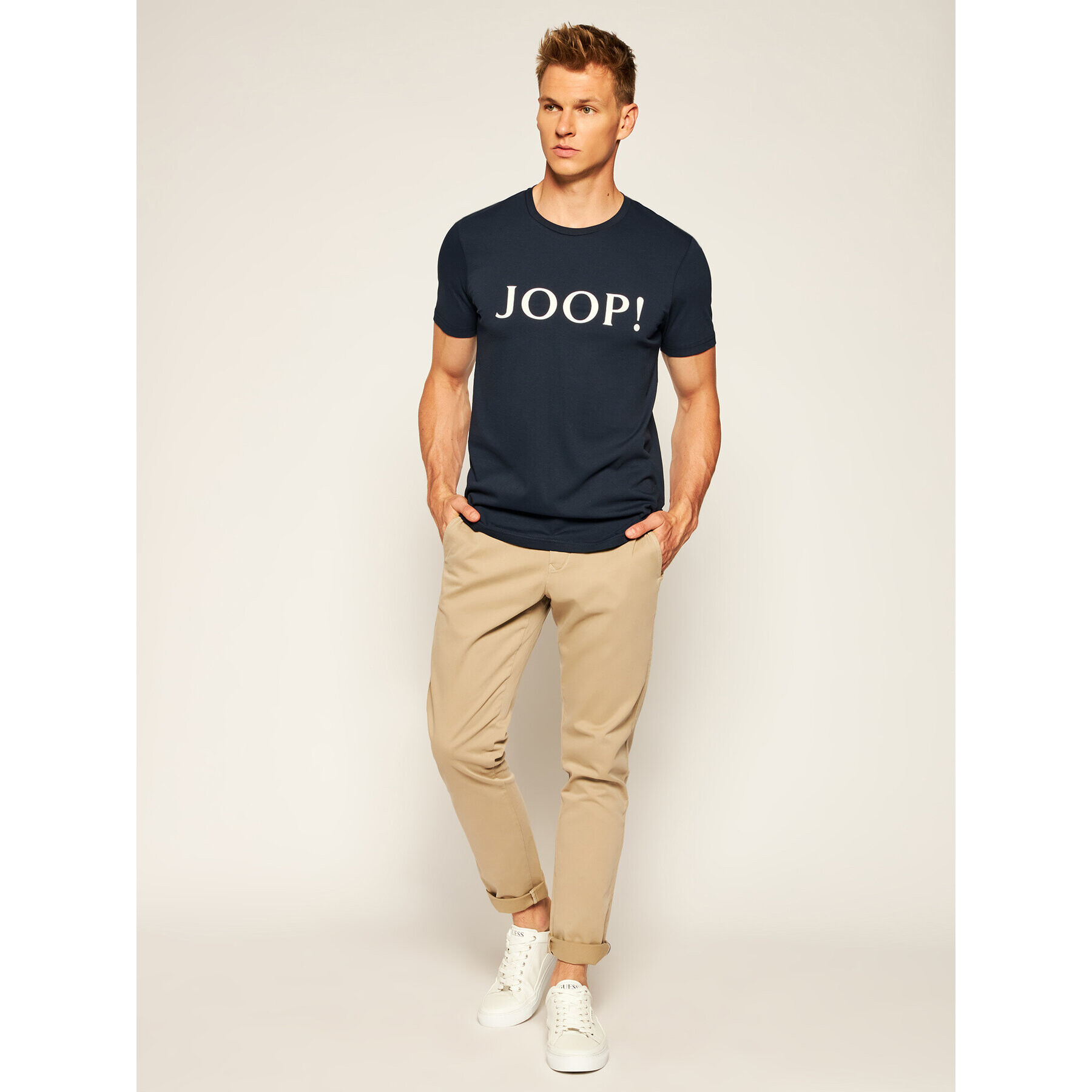 JOOP! Tricou 17 JJ-06Alerio 30021350 Bleumarin Regular Fit - Pled.ro