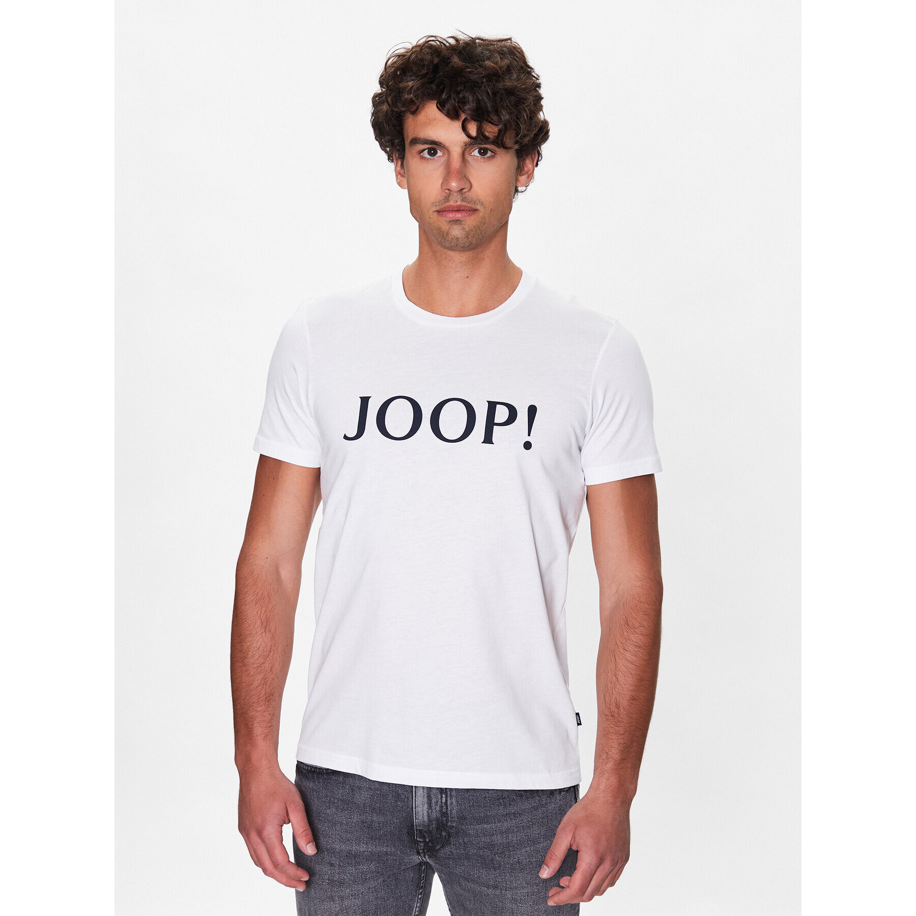 JOOP! Tricou 30036105 Alb Modern Fit - Pled.ro