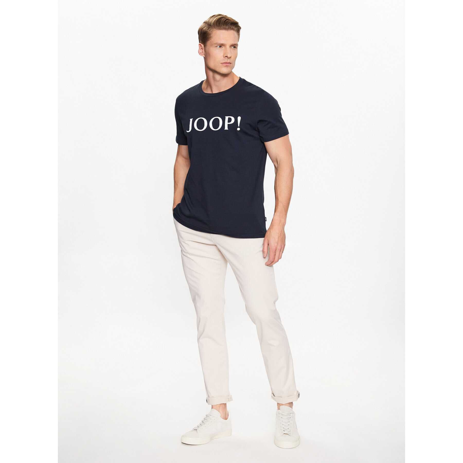 JOOP! Tricou 30036105 Albastru Modern Fit - Pled.ro