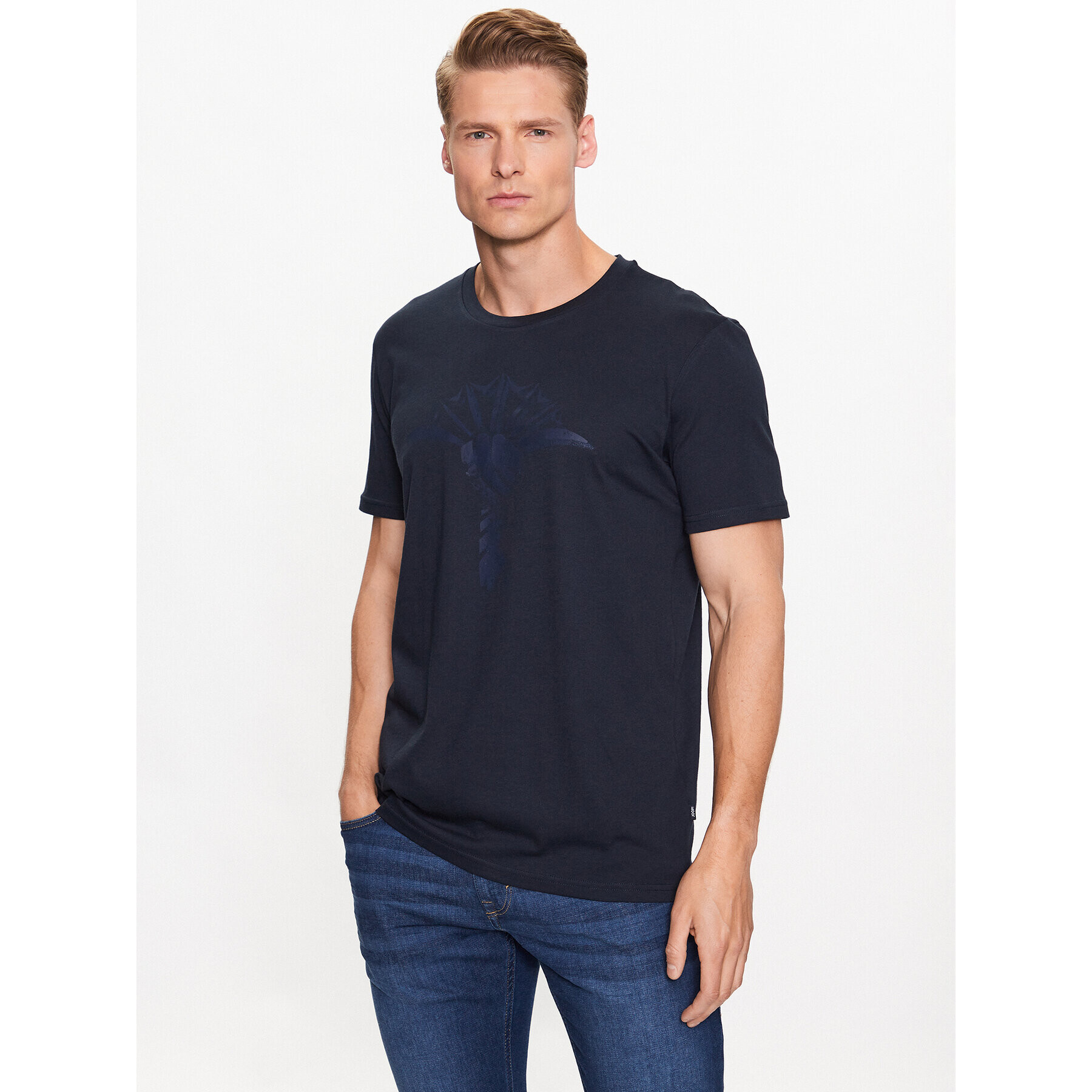 JOOP! Tricou 30036109 Albastru Modern Fit - Pled.ro