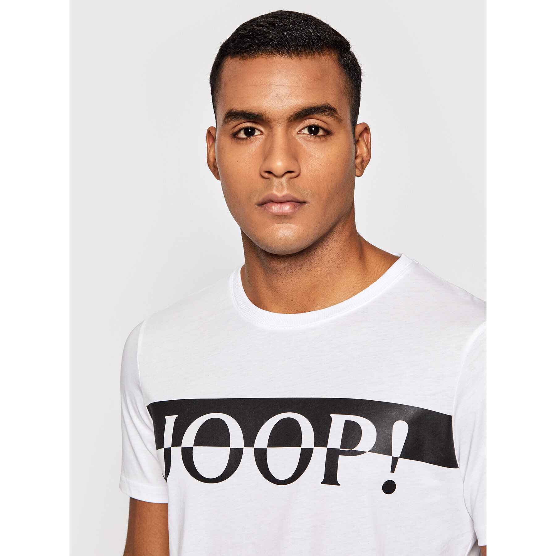 JOOP! Tricou J221J001 30029975 Alb Regular Fit - Pled.ro