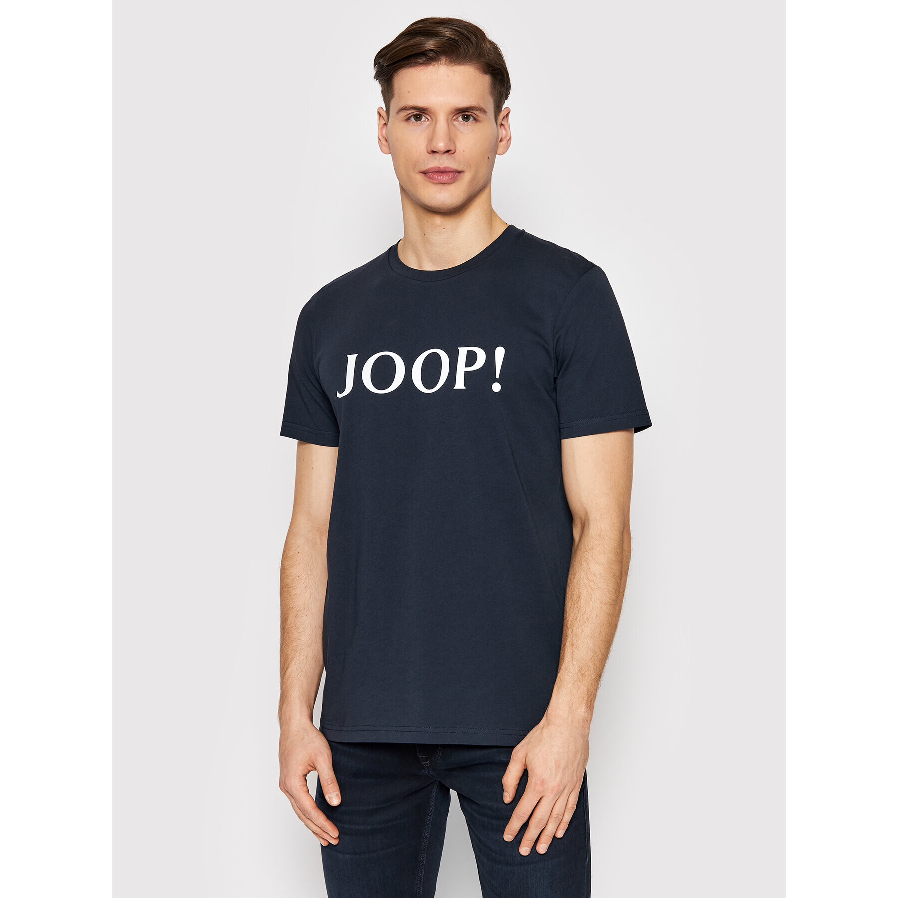 JOOP! Tricou Jj-01Alerio-1 30028303 Bleumarin Regular Fit - Pled.ro