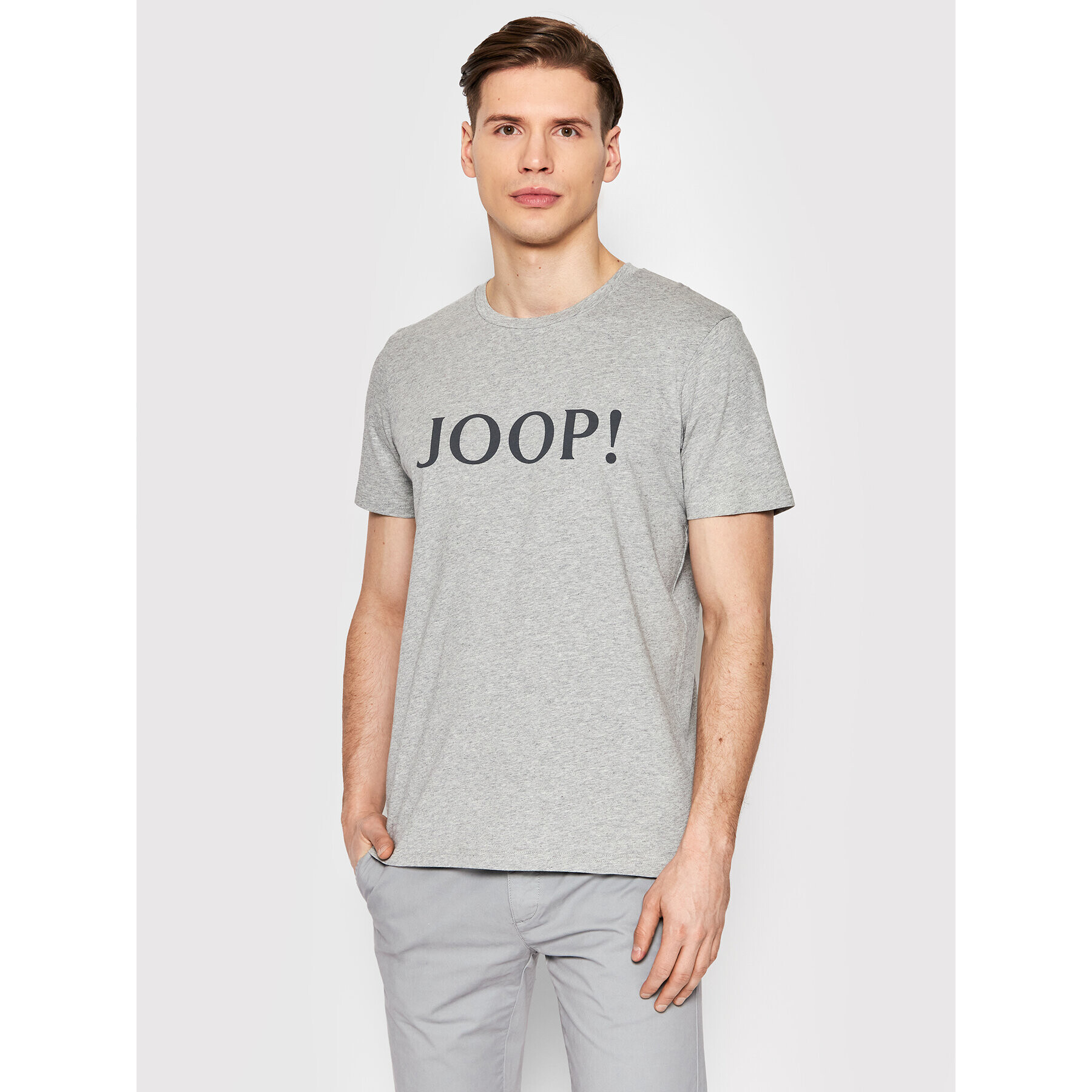 JOOP! Tricou Jj-01Alerio-1 30028303 Gri Regular Fit - Pled.ro