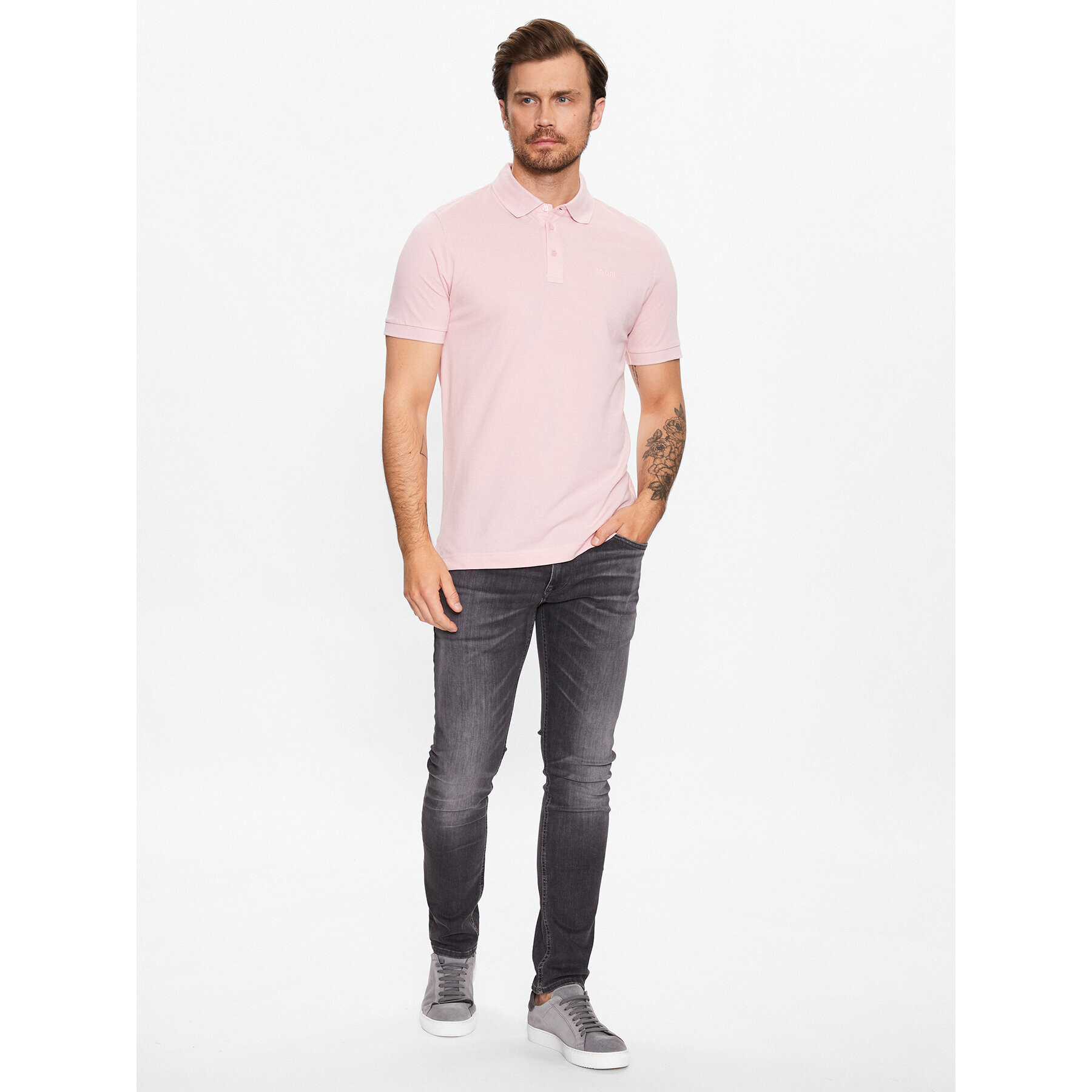 JOOP! Tricou polo 30036083 Roz Modern Fit - Pled.ro