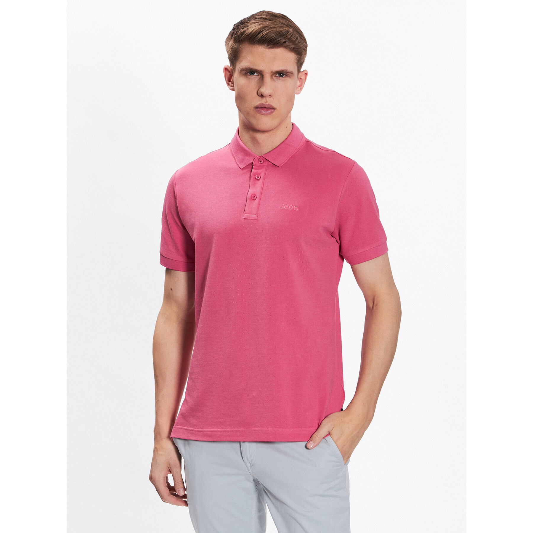 JOOP! Tricou polo 30036083 Roz Modern Fit - Pled.ro