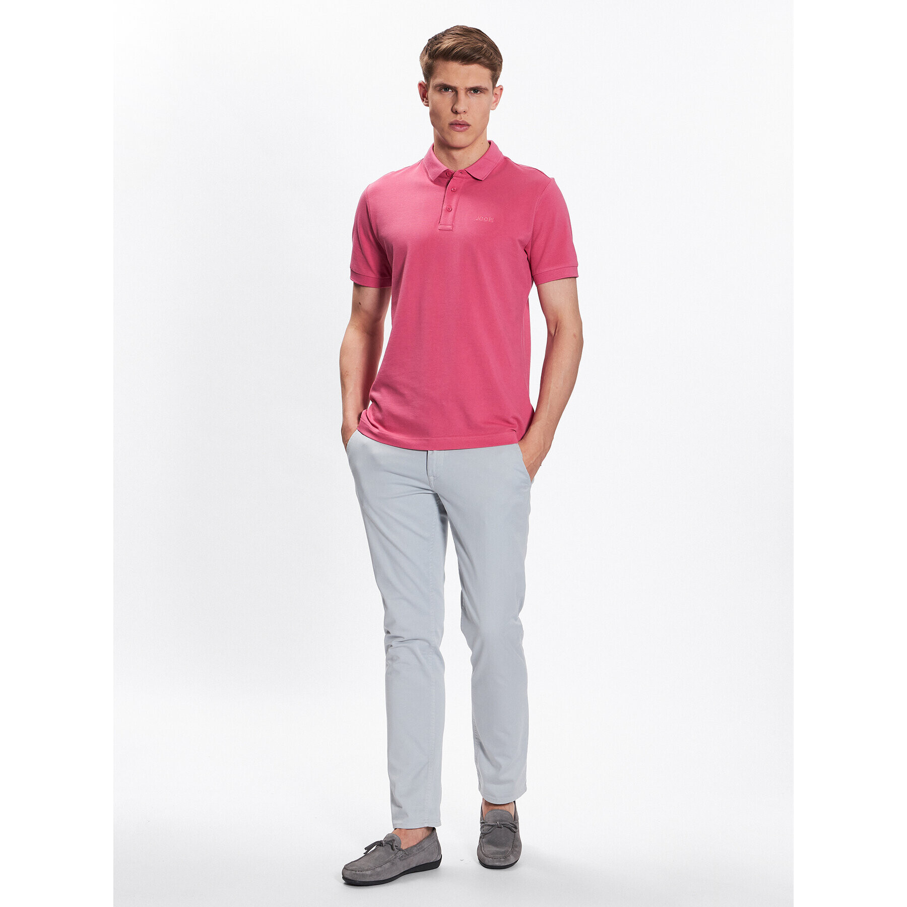 JOOP! Tricou polo 30036083 Roz Modern Fit - Pled.ro