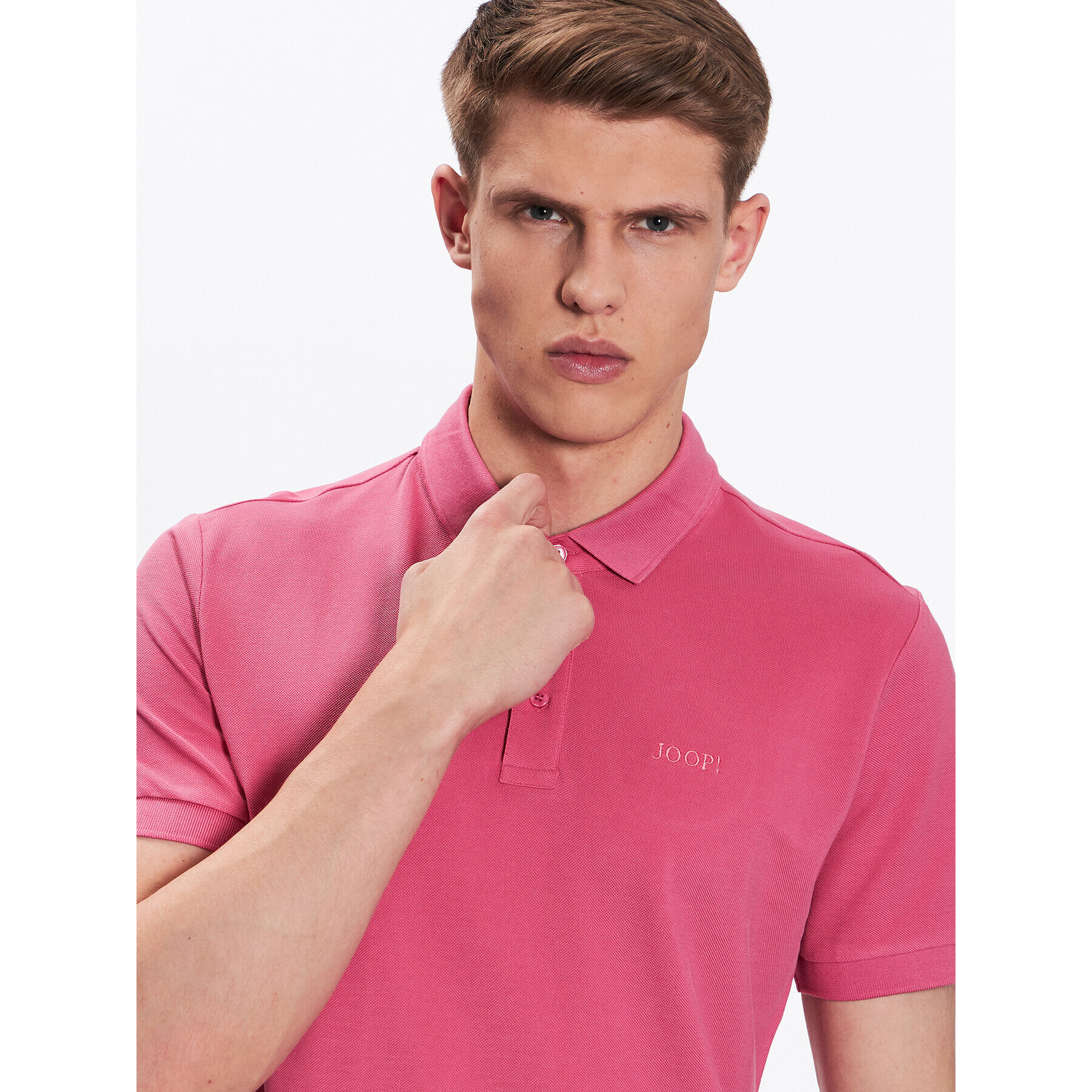 JOOP! Tricou polo 30036083 Roz Modern Fit - Pled.ro