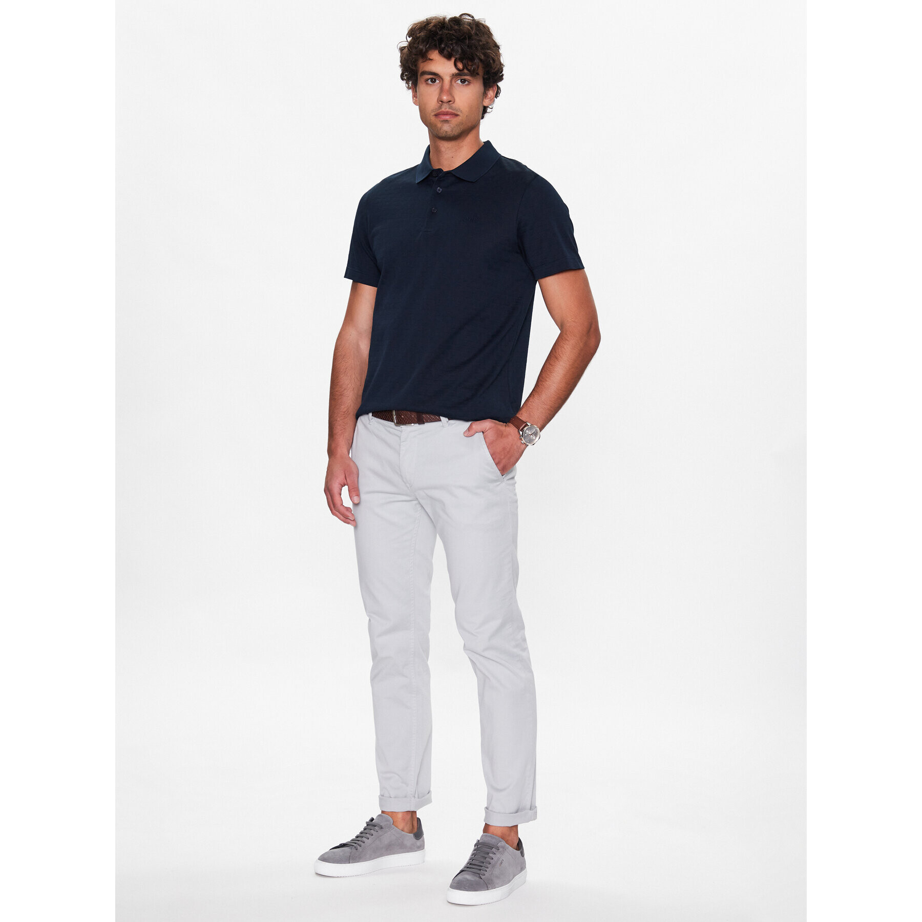 JOOP! Tricou polo 30036120 Albastru Modern Fit - Pled.ro