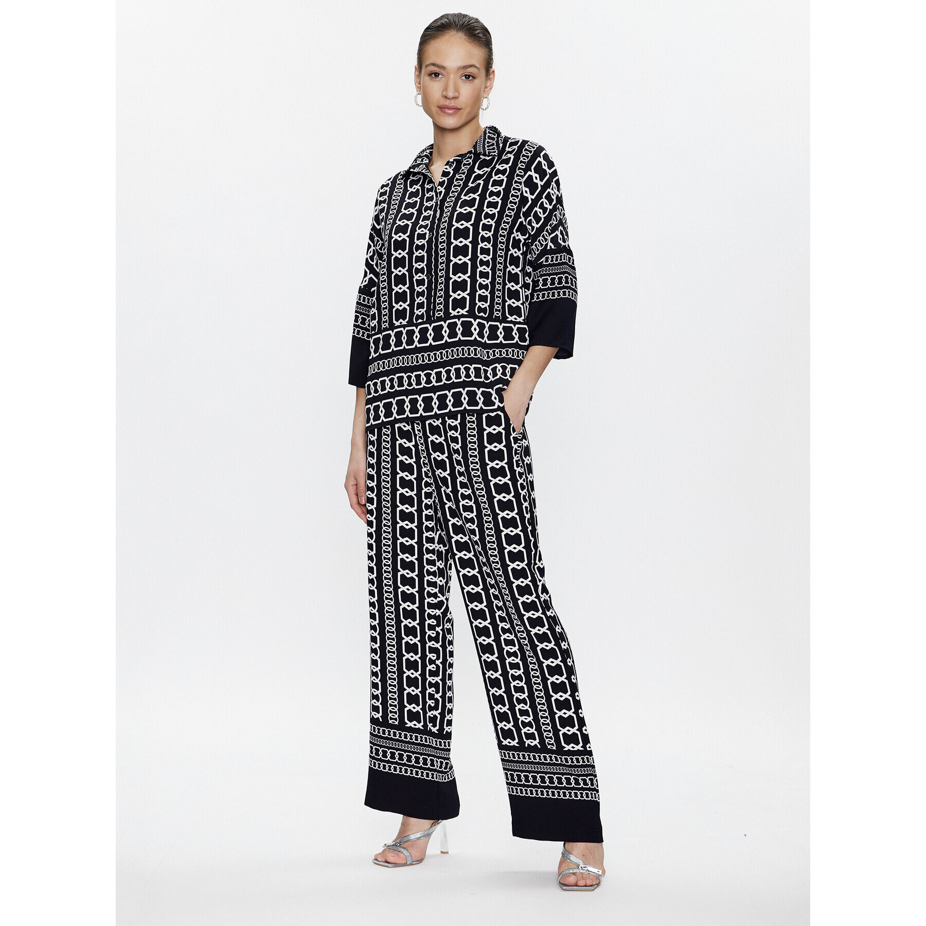 Joseph Ribkoff Bluză 231215 Bleumarin Relaxed Fit - Pled.ro