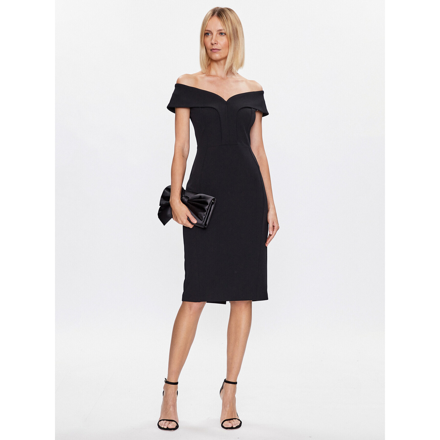 Joseph Ribkoff Rochie cocktail 231756 Negru Slim Fit - Pled.ro