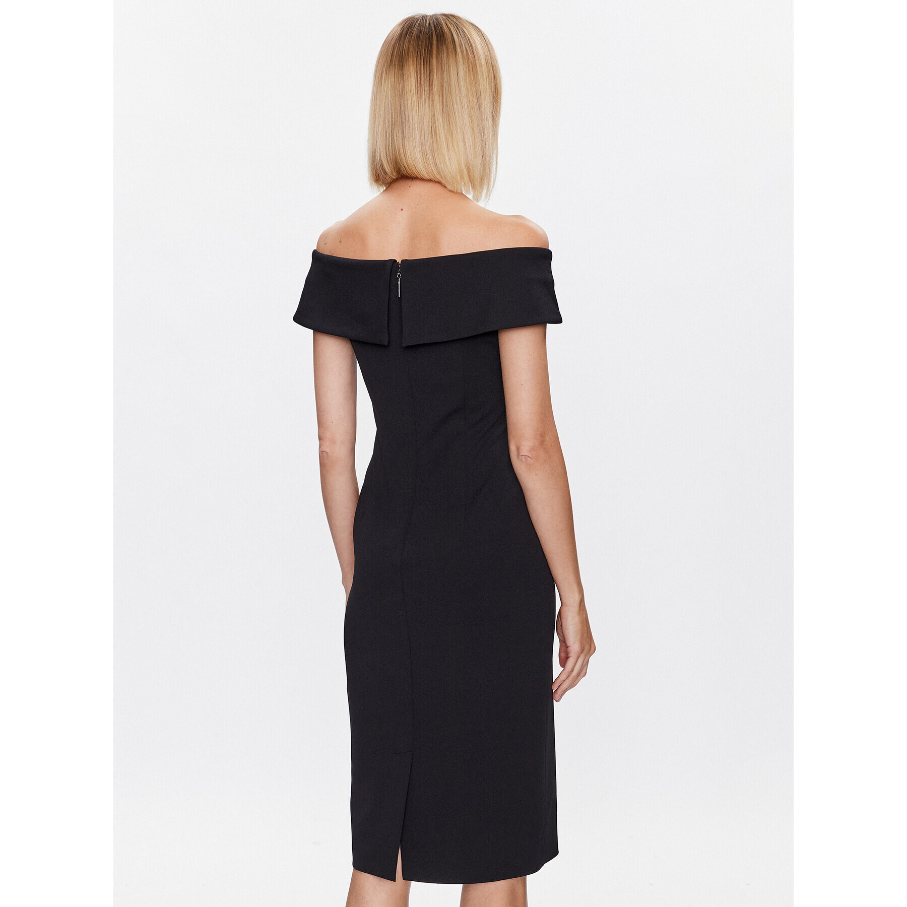 Joseph Ribkoff Rochie cocktail 231756 Negru Slim Fit - Pled.ro