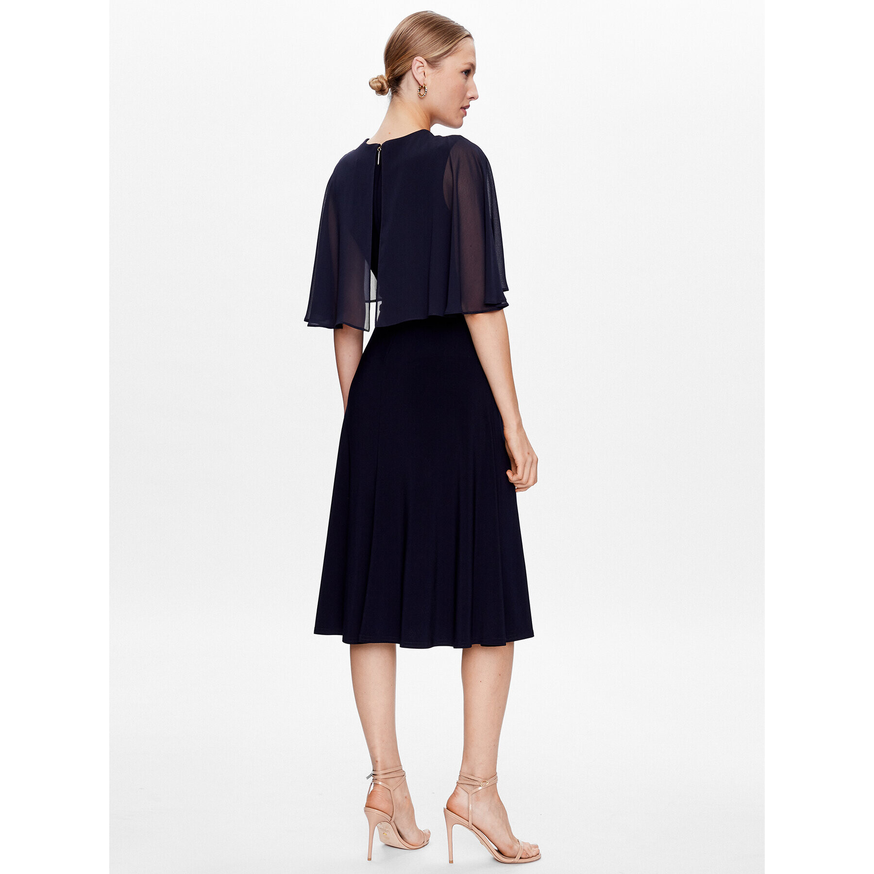 Joseph Ribkoff Rochie cocktail 231757 Bleumarin Regular Fit - Pled.ro