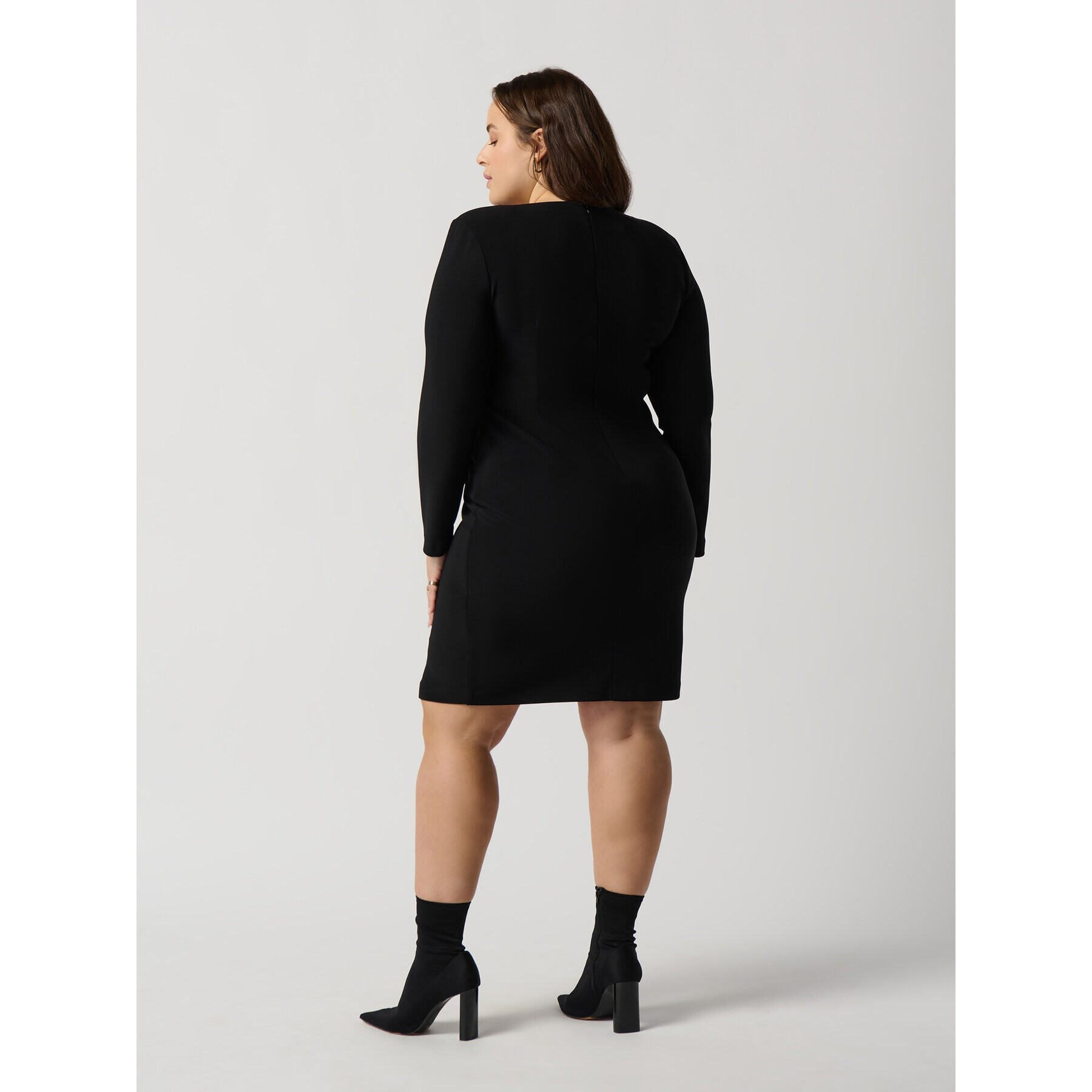 Joseph Ribkoff Rochie cocktail 234153 Negru Slim Fit - Pled.ro