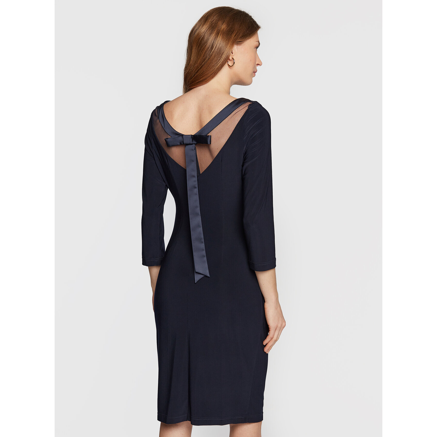 Joseph Ribkoff Rochie de zi 223747 Bleumarin Regular Fit - Pled.ro