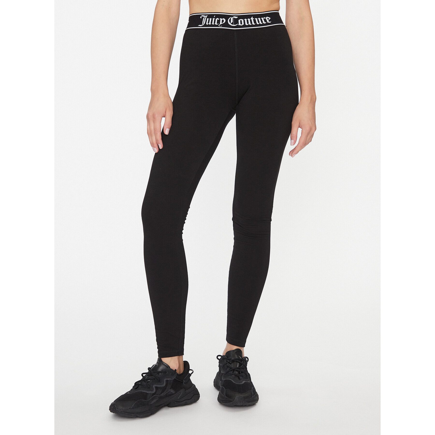 Juicy Couture Colanți Brenna JCSML223414 Negru Slim Fit - Pled.ro