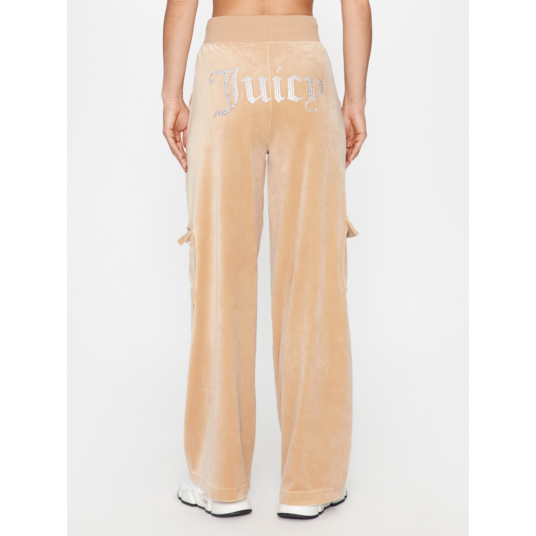 Juicy Couture Pantaloni trening Audree JCWBJ23334483 Bej Loose Fit - Pled.ro