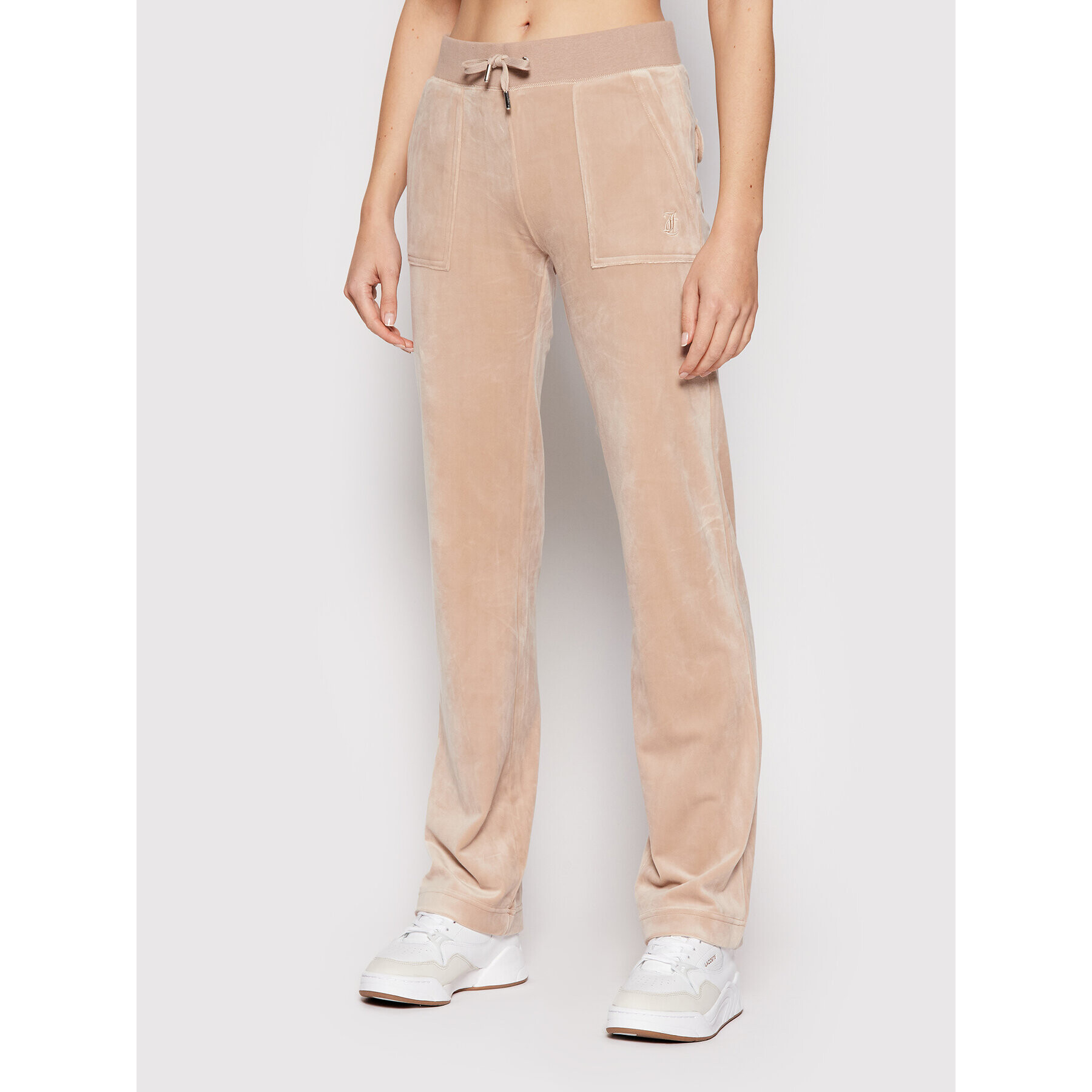 Juicy Couture Pantaloni trening Del Ray JCAP180 Bej Regular Fit - Pled.ro