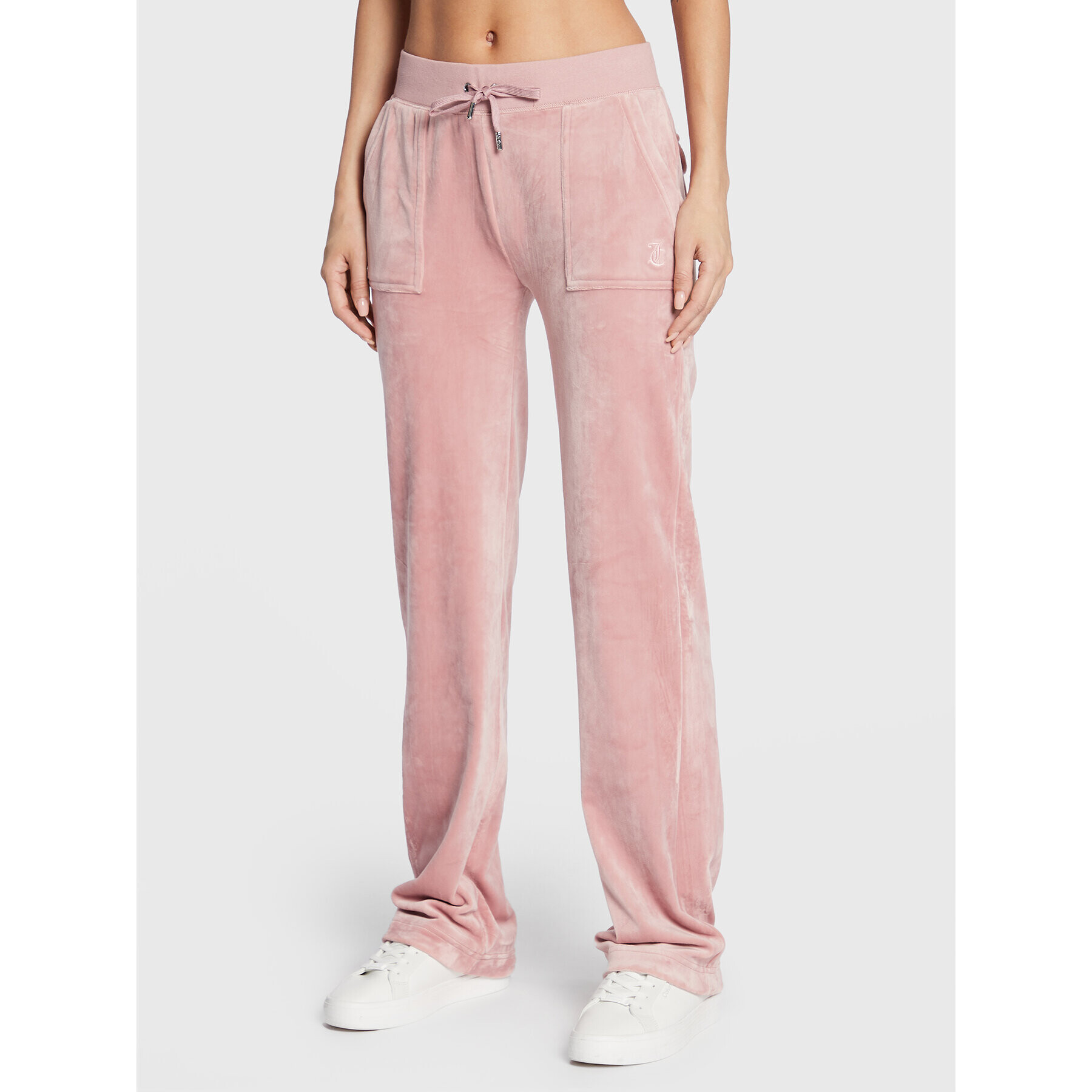 Juicy Couture Pantaloni trening Del Ray JCAP180 Roz Regular Fit - Pled.ro