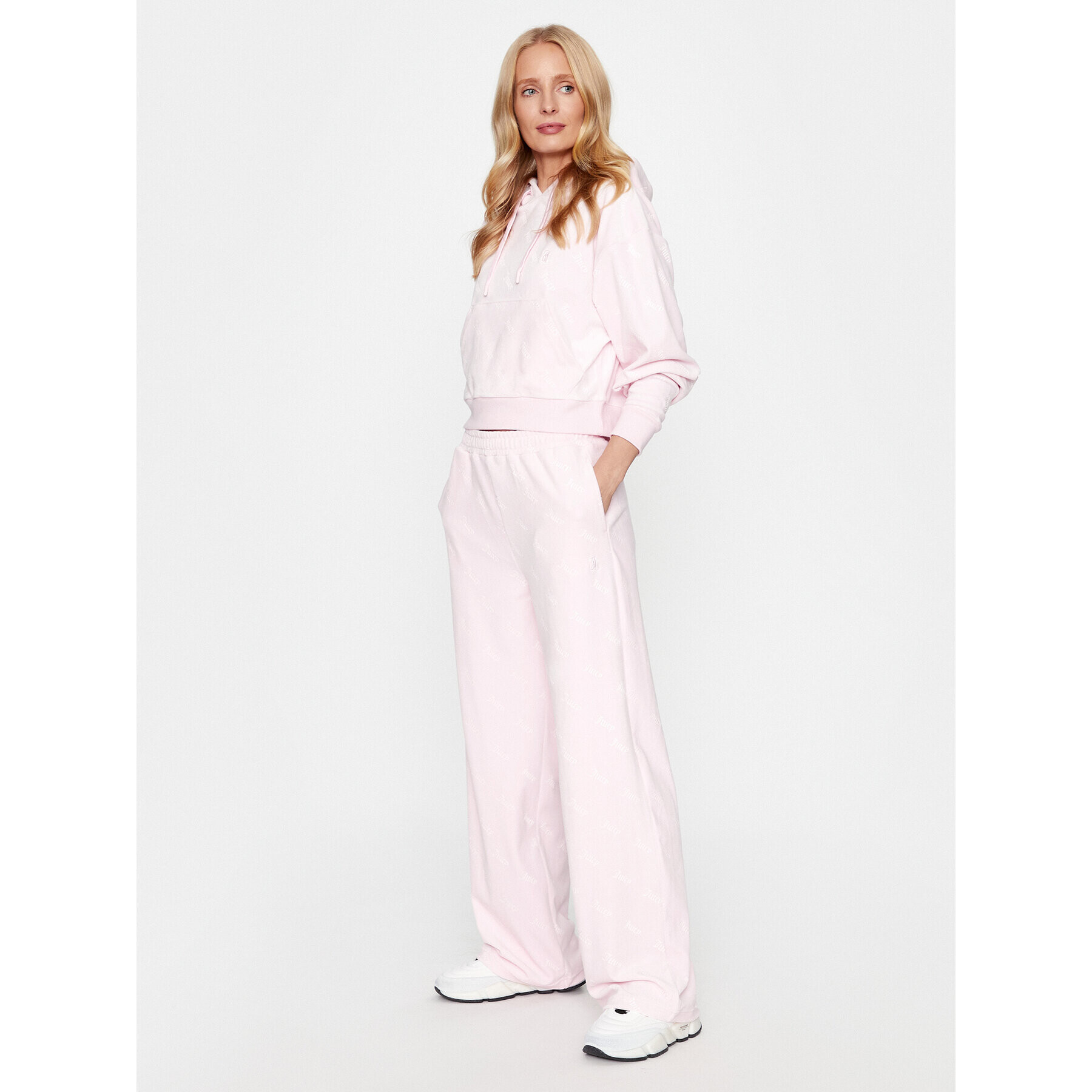 Juicy Couture Pantaloni trening Marina JCSBJ223422 Roz Regular Fit - Pled.ro