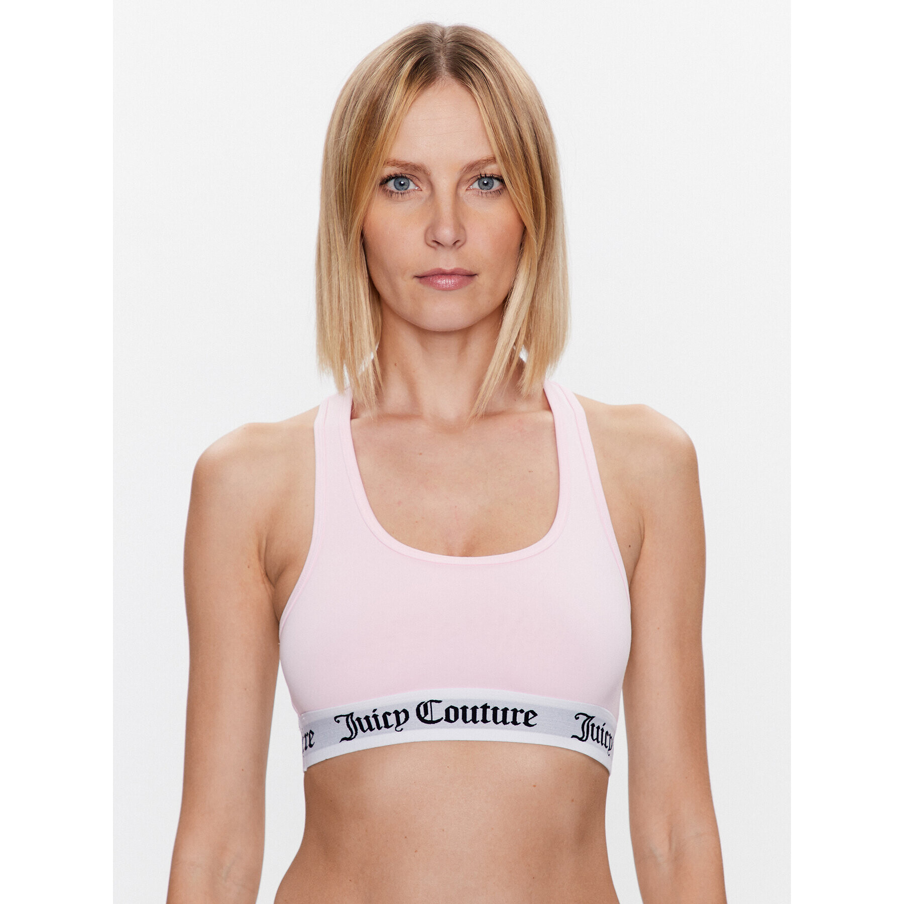 Juicy Couture Sutien top Verity JCLN122031 Roz - Pled.ro