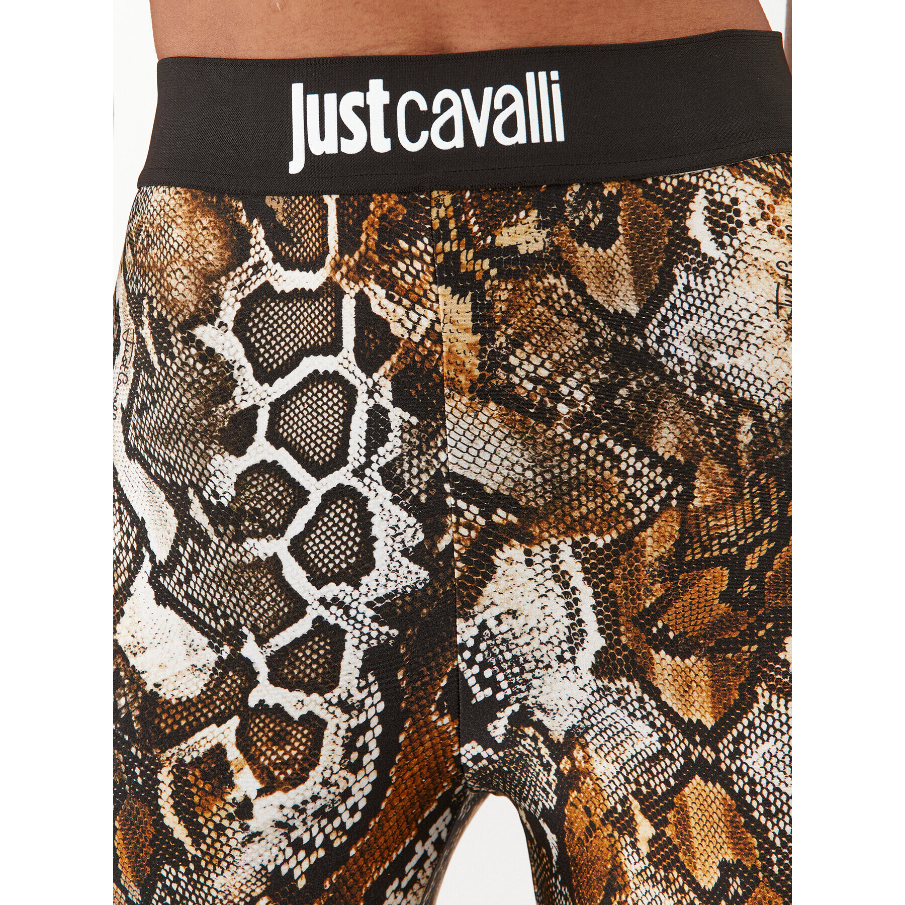 Just Cavalli Colanți 75PAC100 Galben Slim Fit - Pled.ro