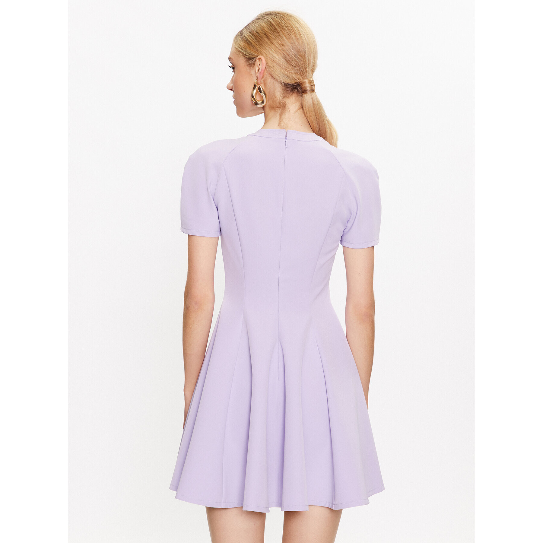 Just Cavalli Rochie cocktail 74PBO904 Violet Slim Fit - Pled.ro