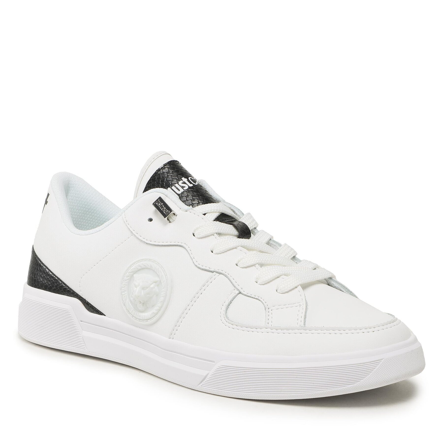 Just Cavalli Sneakers 74QB3SB5 Alb - Pled.ro