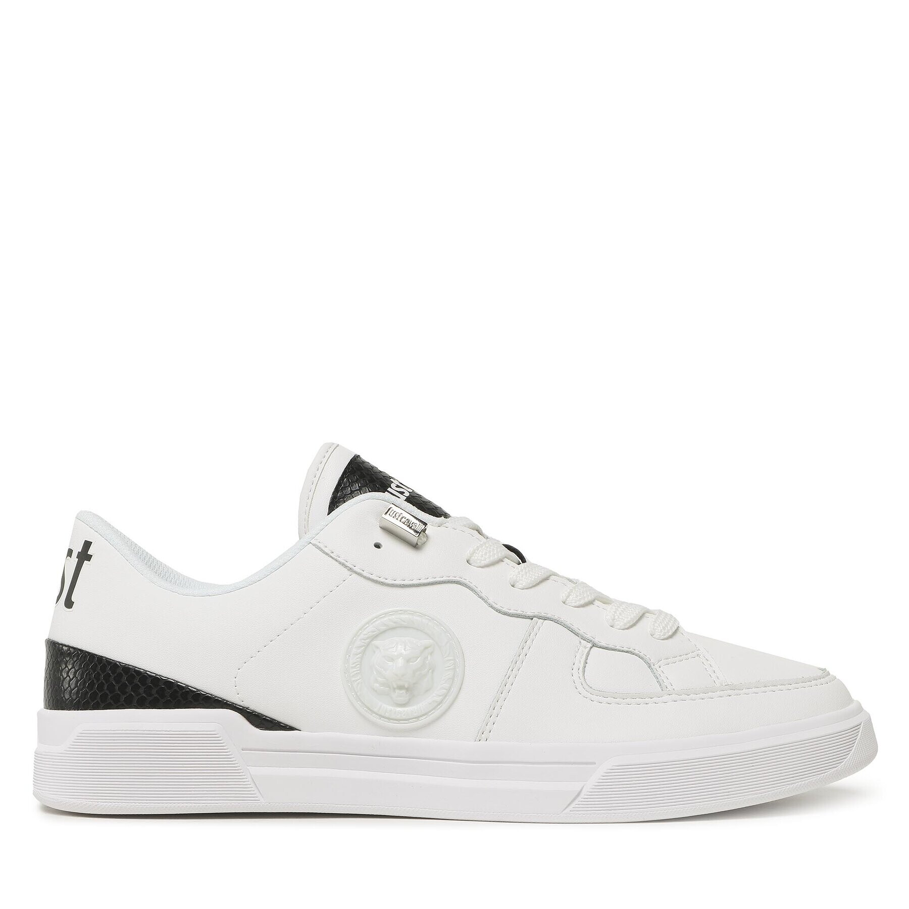 Just Cavalli Sneakers 74QB3SB5 Alb - Pled.ro