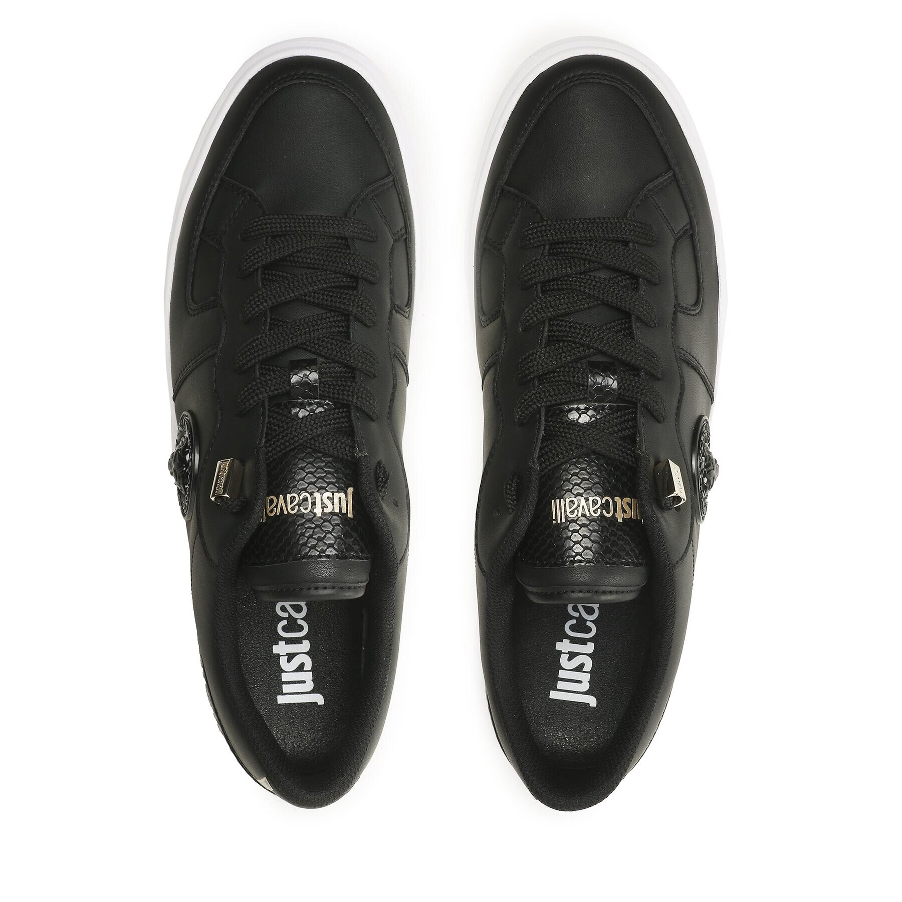 Just Cavalli Sneakers 74QB3SB5 Negru - Pled.ro