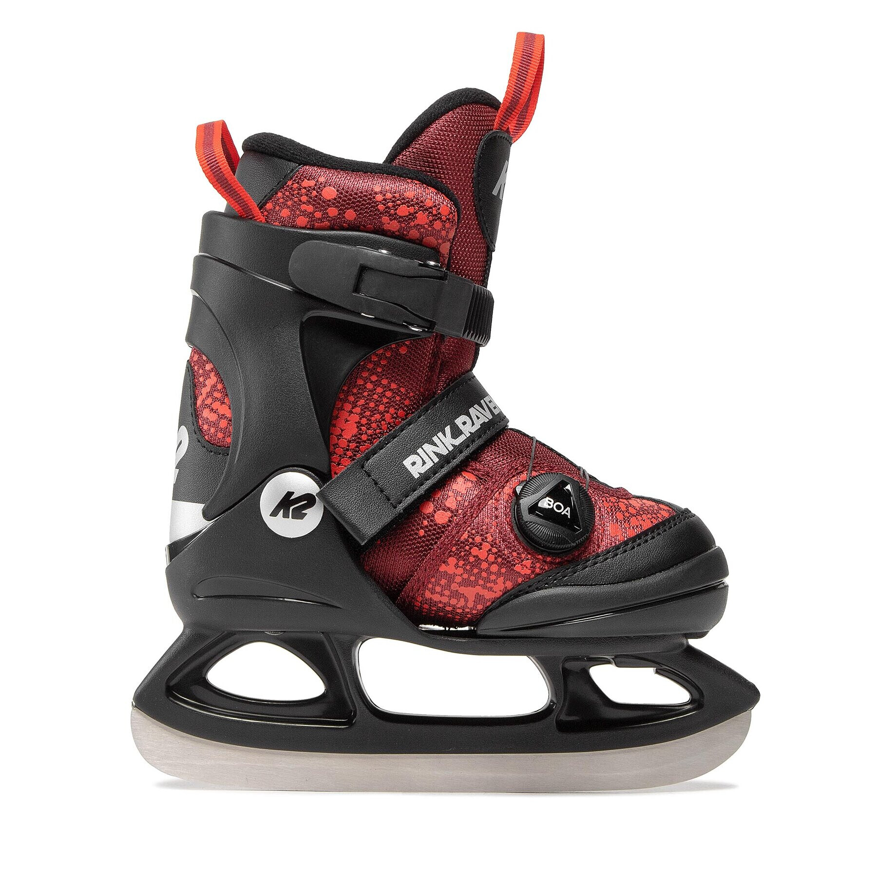 K2 Patine de gheață Rink Raven Ice Boa 25G0310.11 Roșu - Pled.ro