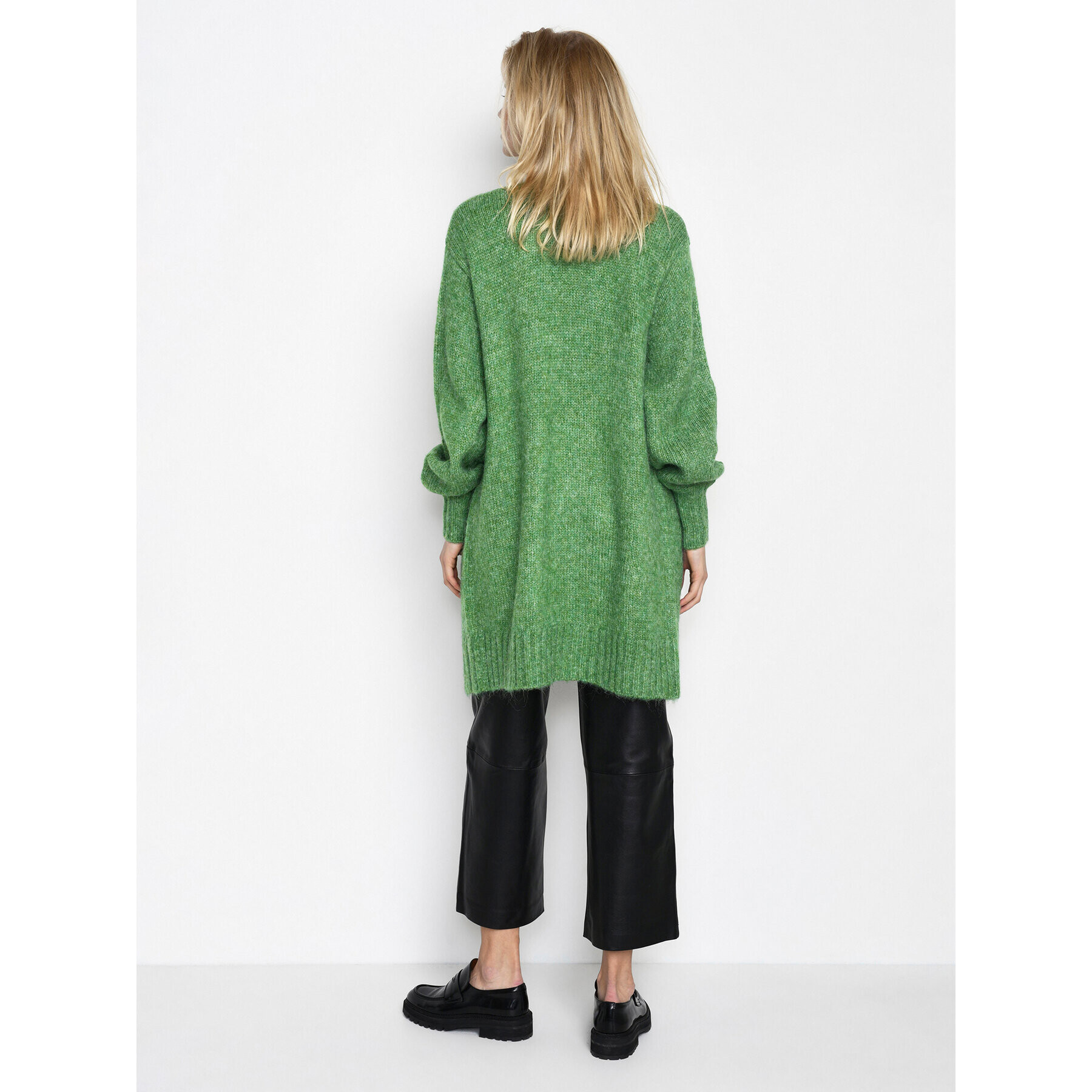 Kaffe Cardigan Alioma 10505567 Verde Regular Fit - Pled.ro