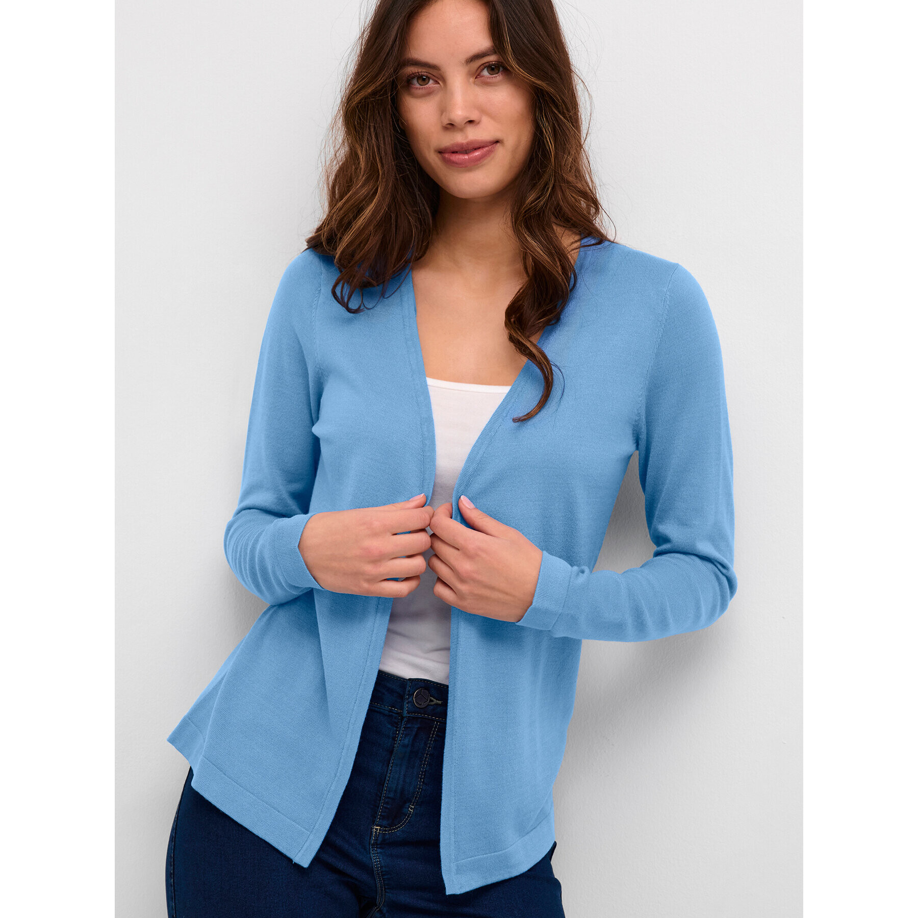 Kaffe Cardigan Fenia 10551503 Albastru Regular Fit - Pled.ro