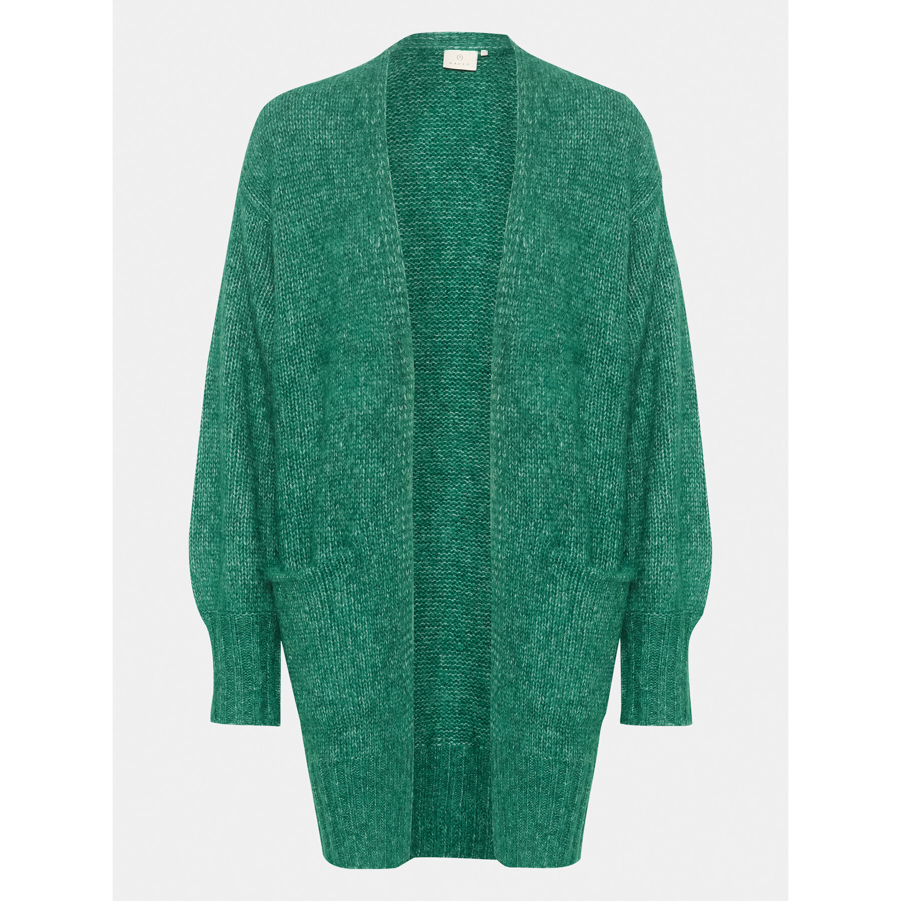 Kaffe Cardigan Kaalioma 10505567 Verde Loose Fit - Pled.ro