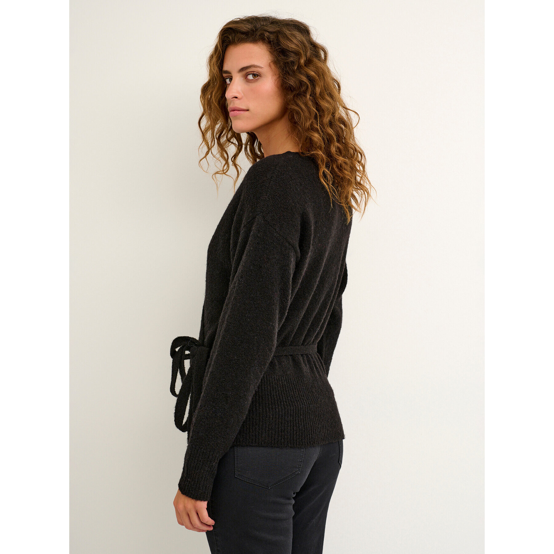 Kaffe Cardigan Wendy 10503693 Negru Regular Fit - Pled.ro